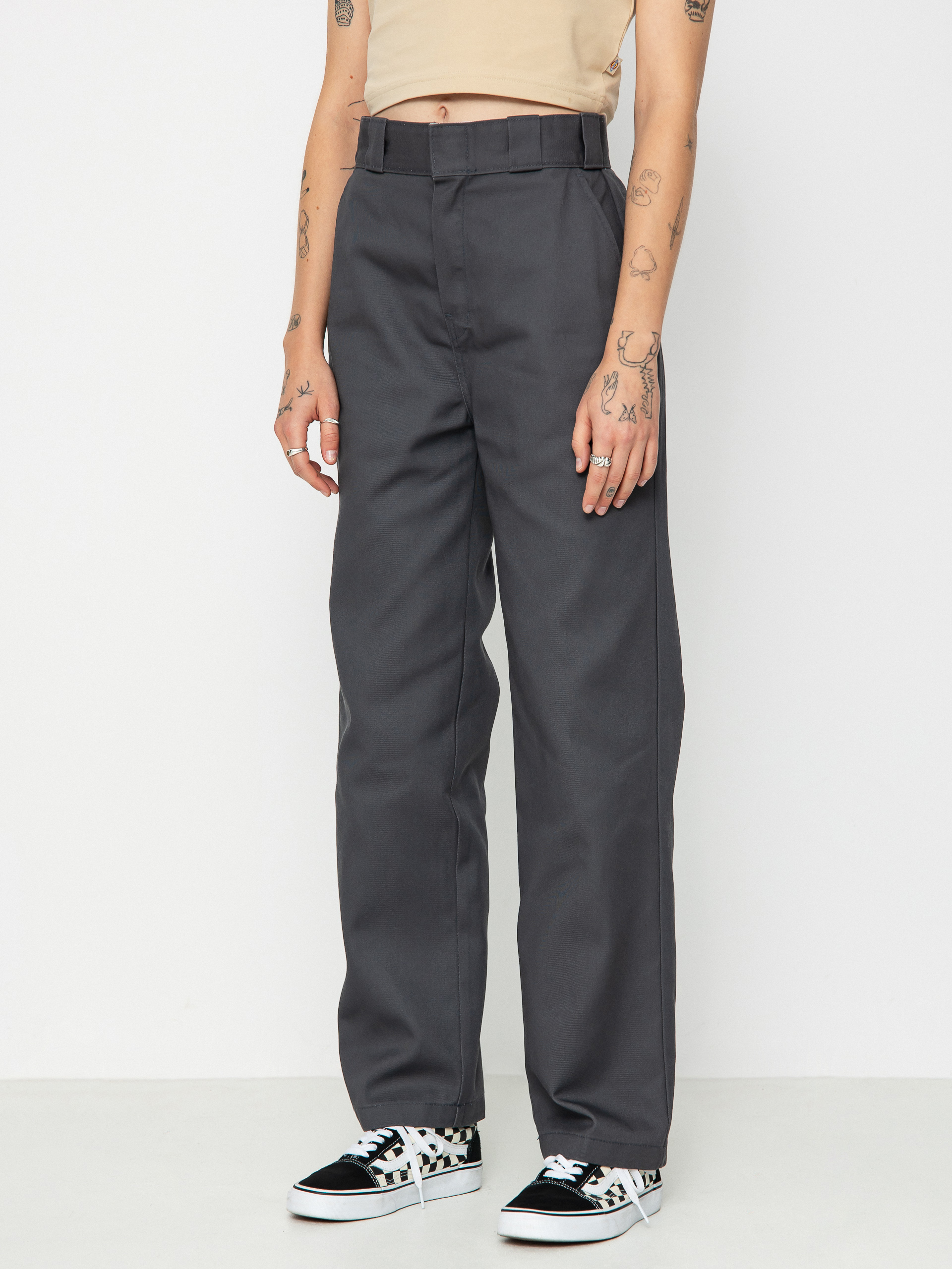 Pantaloni Dickies Elizaville Wmn (charcoal grey)