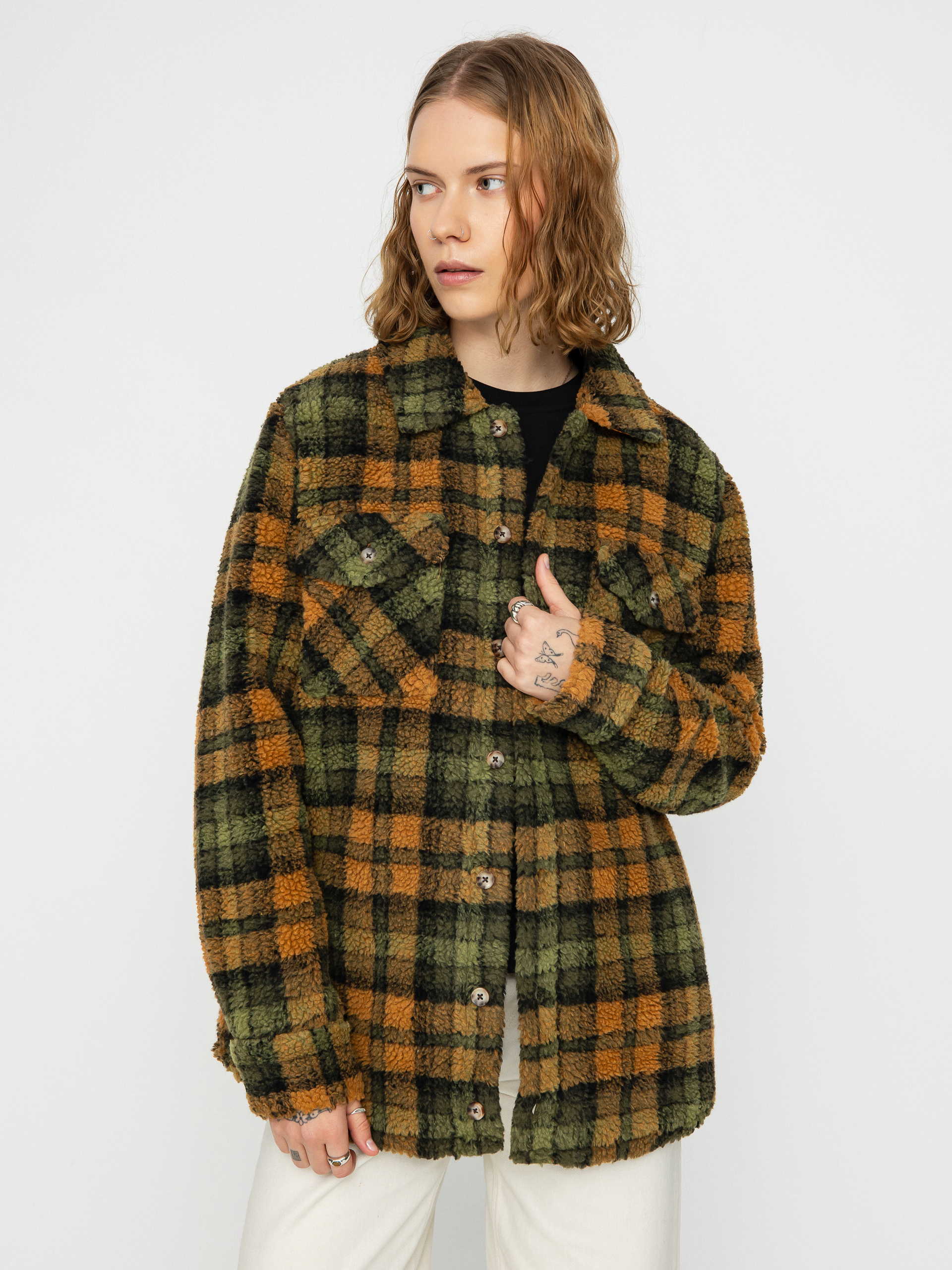 Geacu0103 Volcom Silent Sherpa Wmn (bronze)