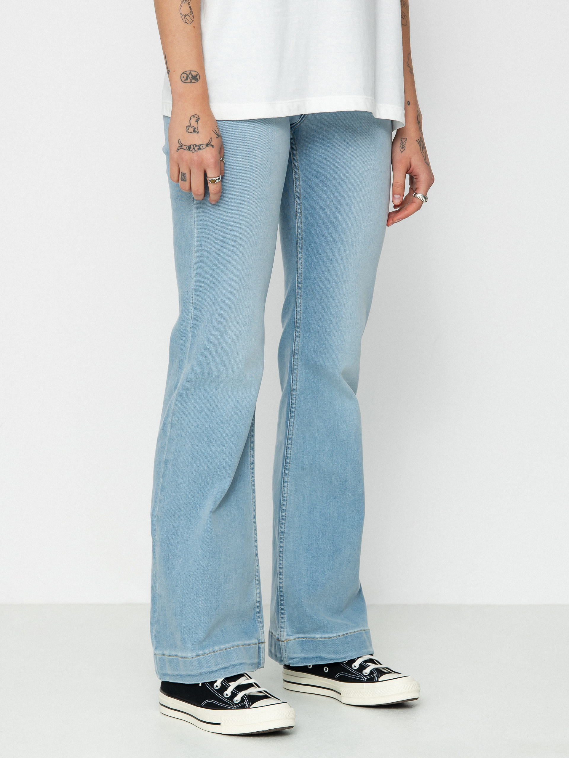 Pantaloni Roxy Final Wave High Wmn (light blue)