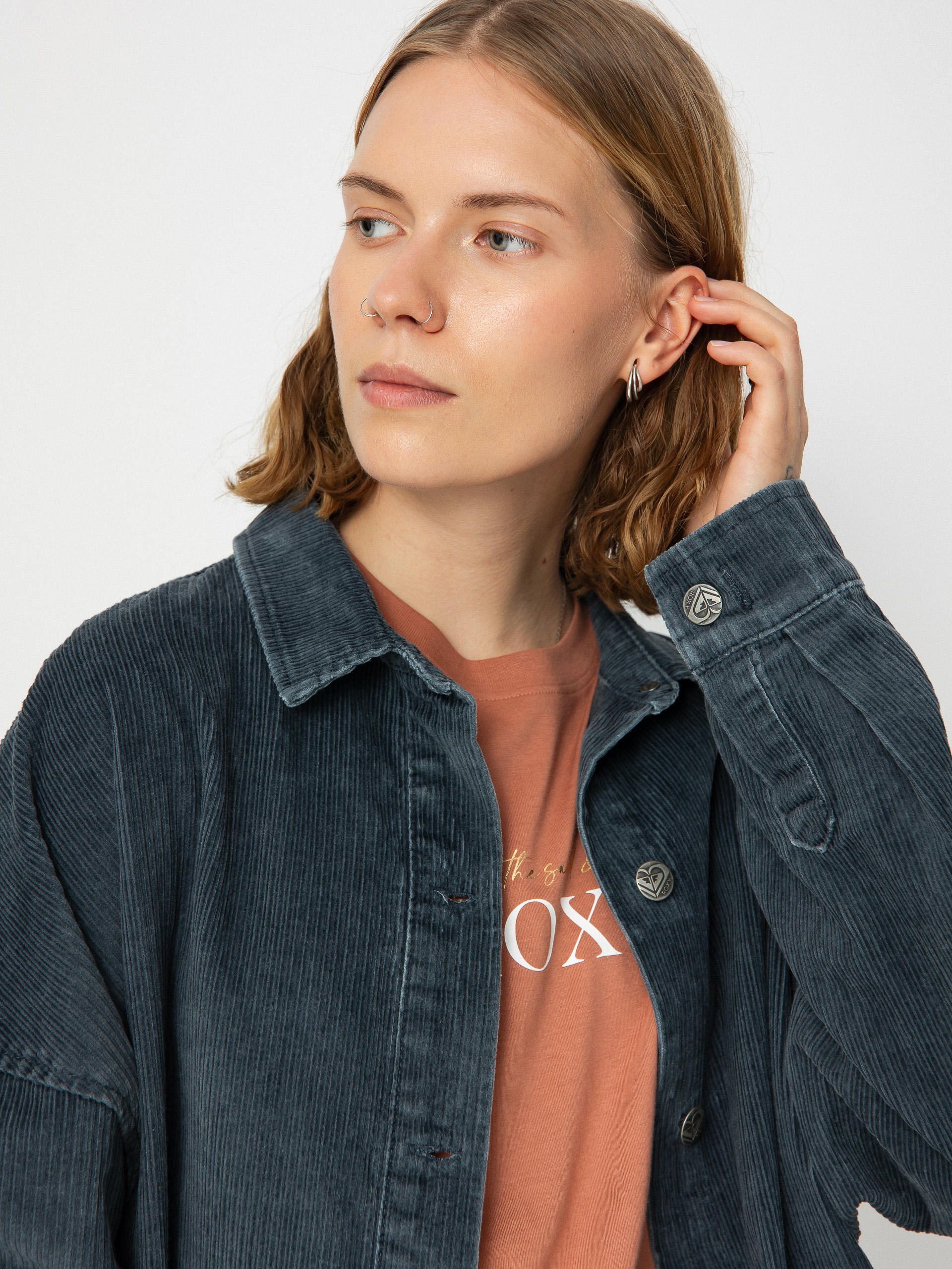 Cămașă Roxy Kick Back Washed Wmn (anthracite)