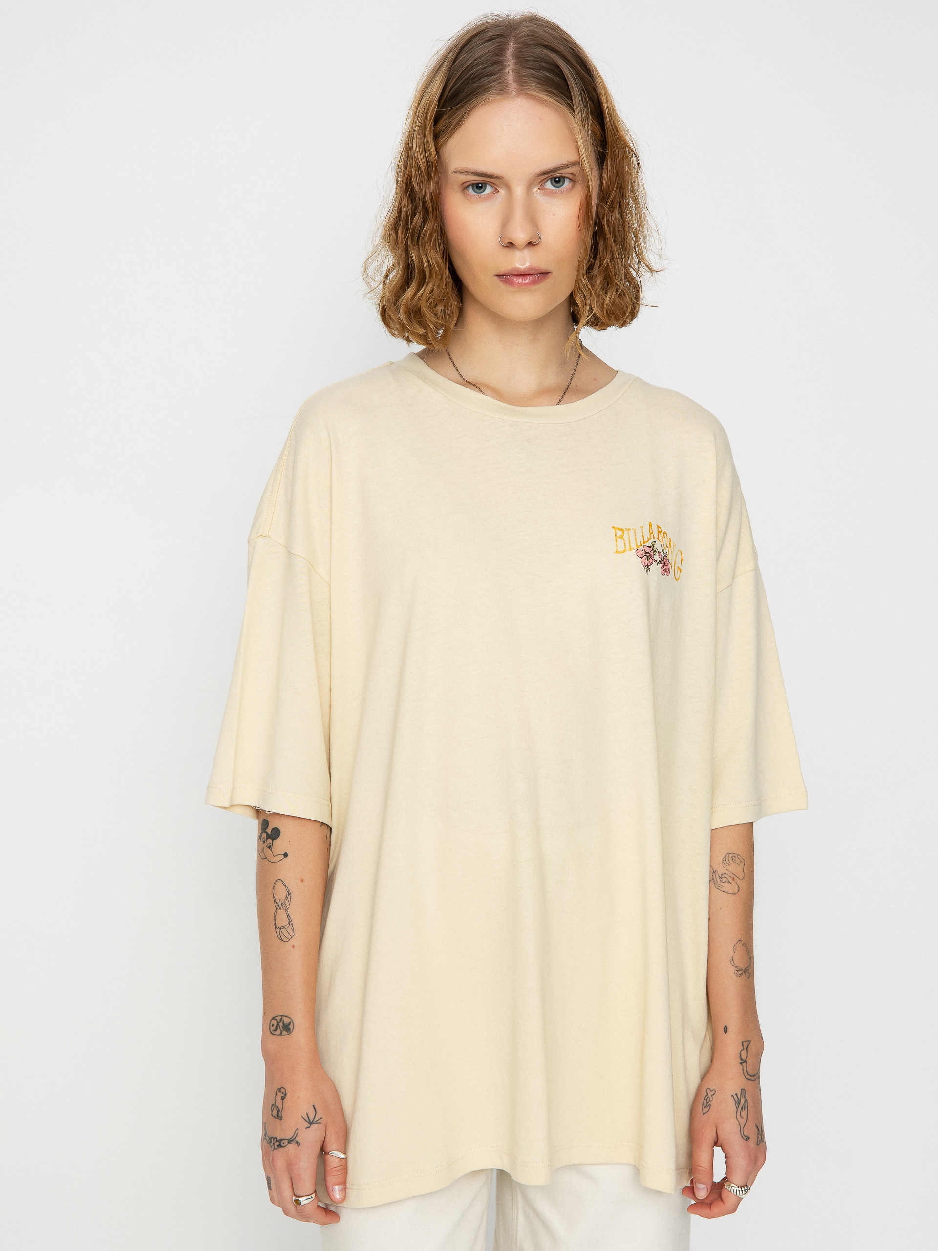 Tricou Billabong True Tiger Wmn (antique white)