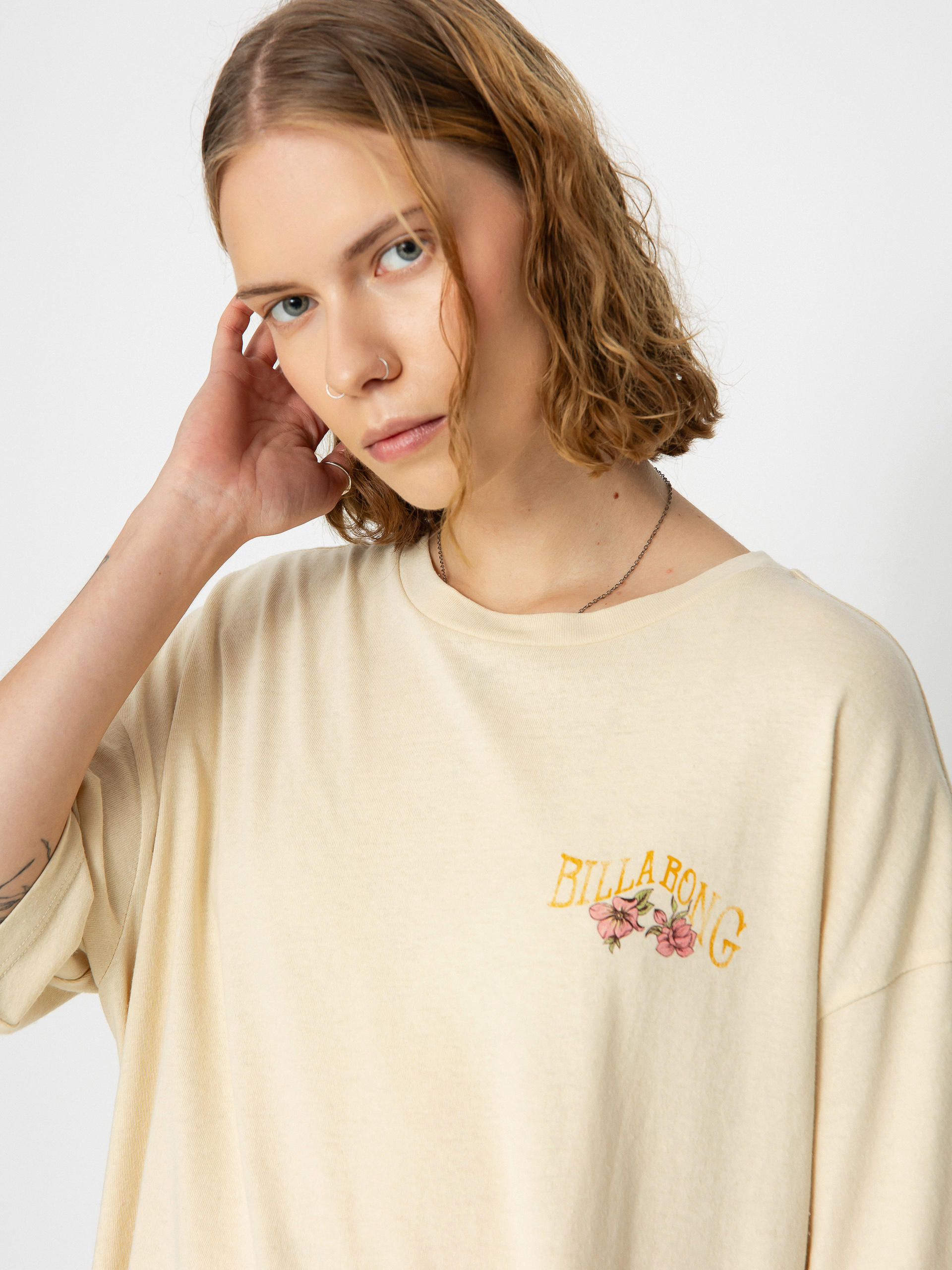 Tricou Billabong True Tiger Wmn (antique white)