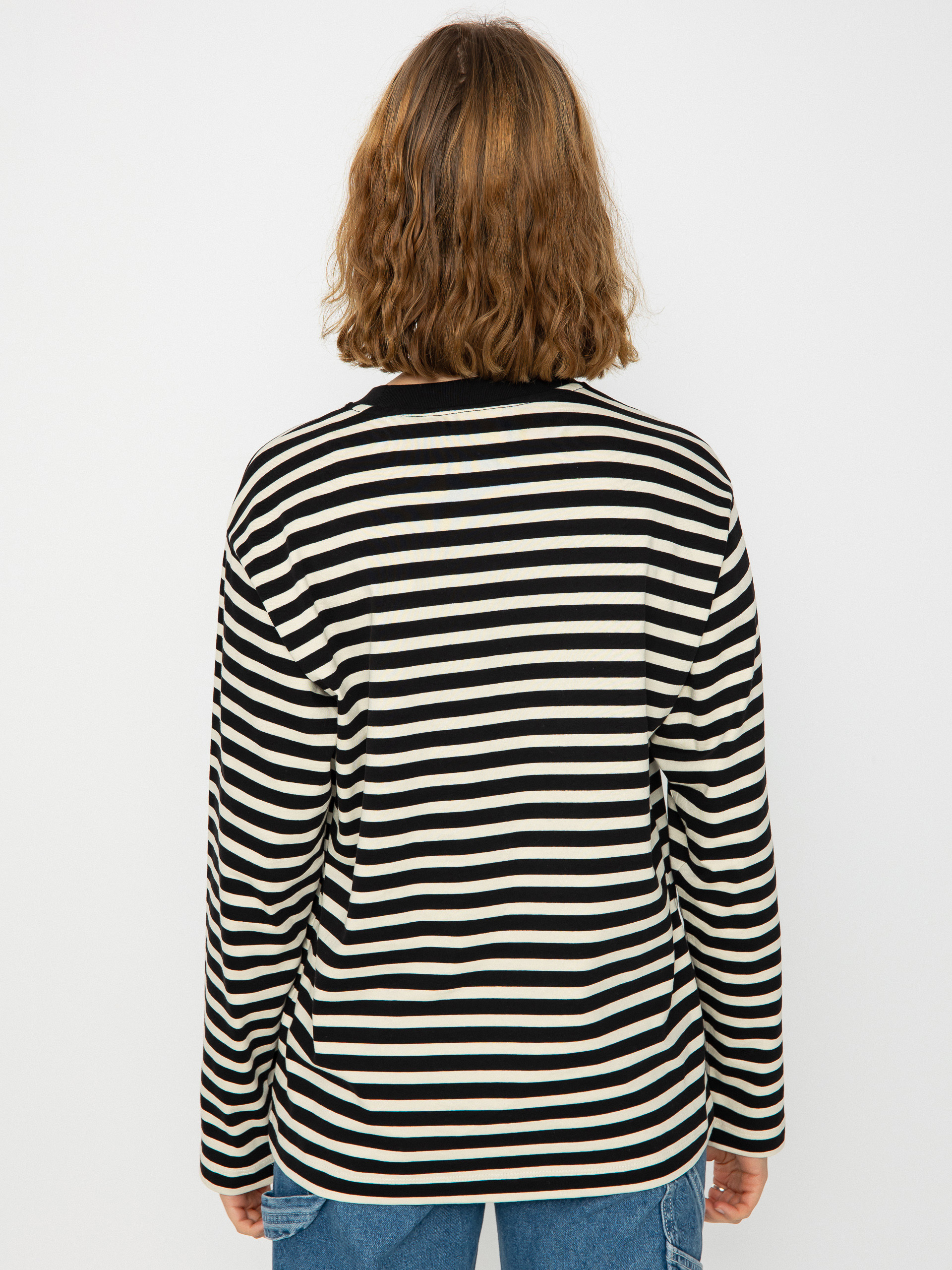 Longsleeve Carhartt WIP Seidler Wmn (seidler stripe black/salt)