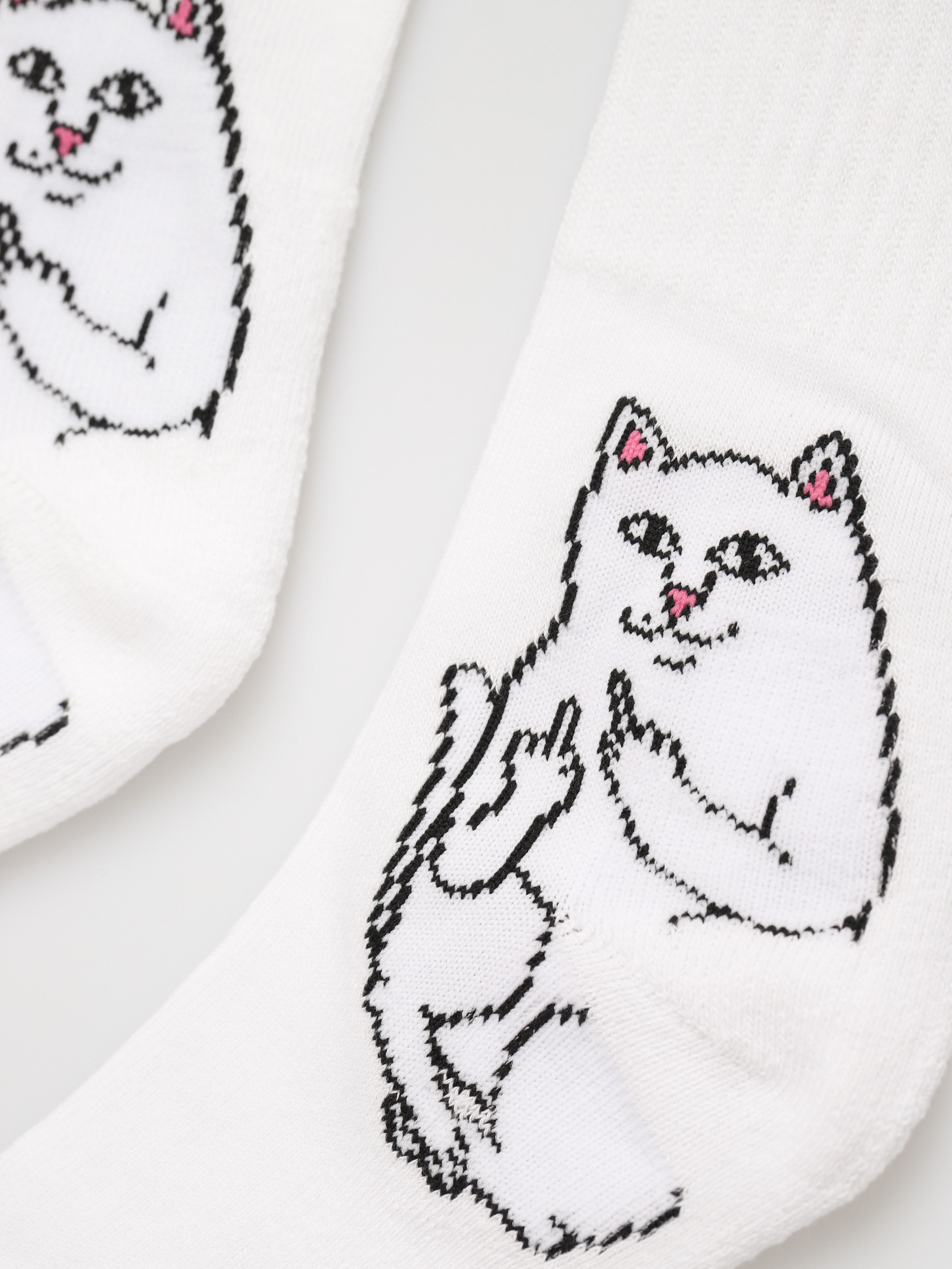 Șosete RipNDip Lord Nermal (white)