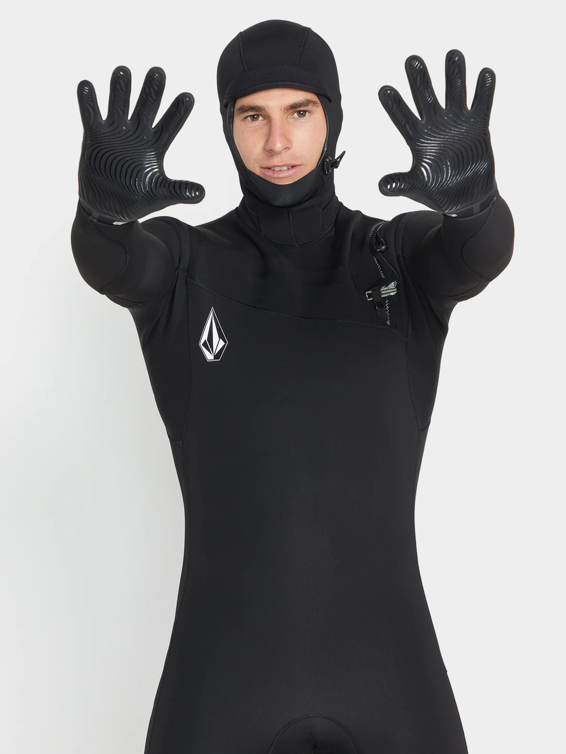 Costum de neopren Volcom 3Mm 5 Finger Glove (black)