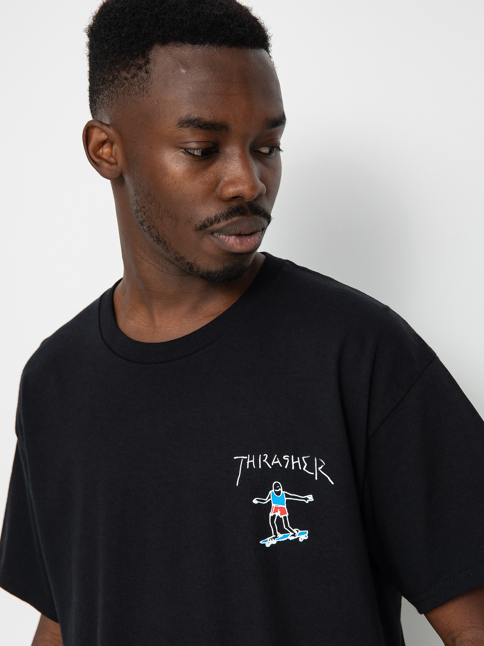 Tricou Thrasher Gonz Mini Logo (black)
