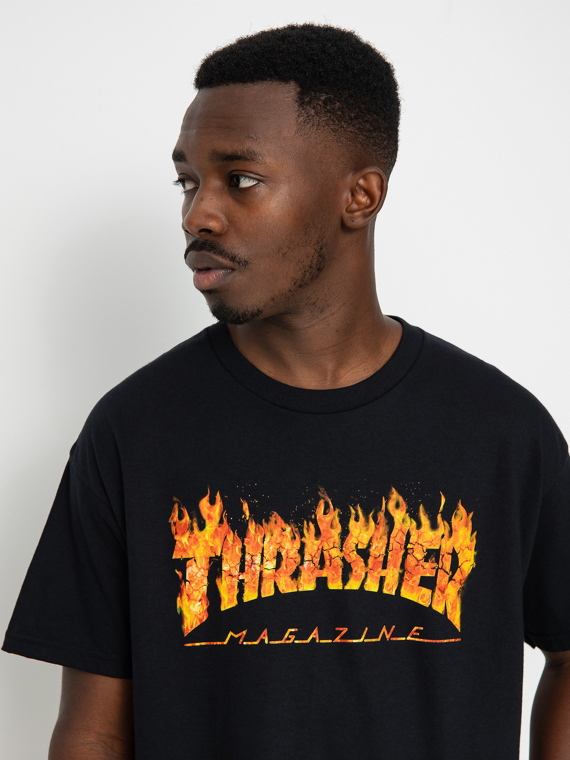 Tricou Thrasher Inferno (black)