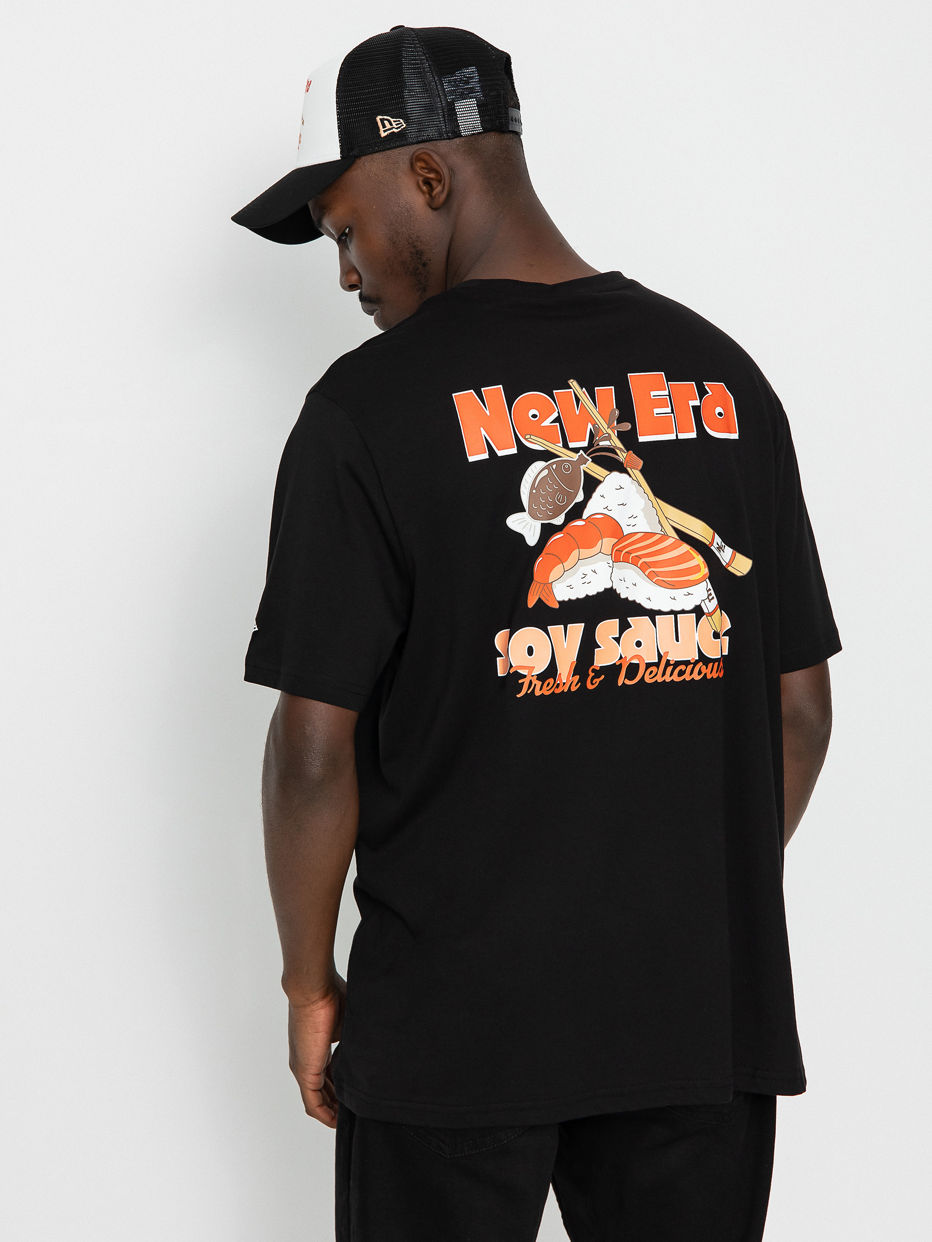 Tricou New Era Food Graphic (black)