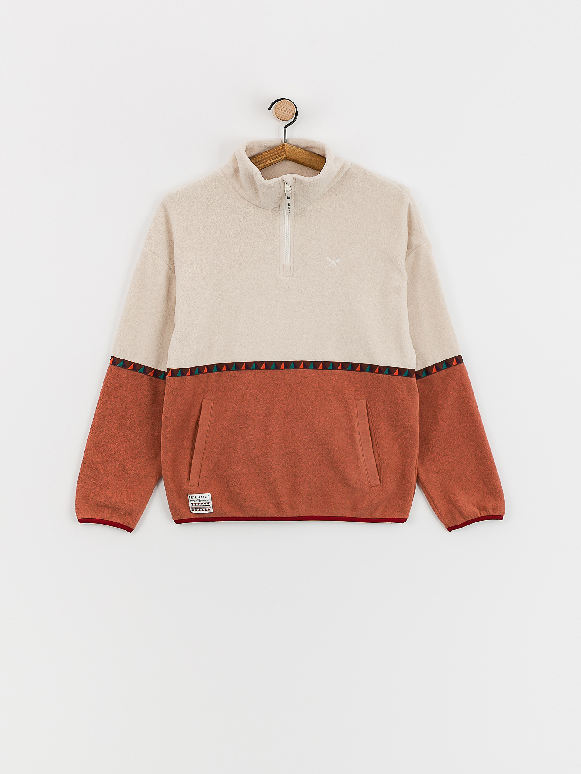 Pentru femei Hanorac din fleece Iriedaily Holina (cedar wood)