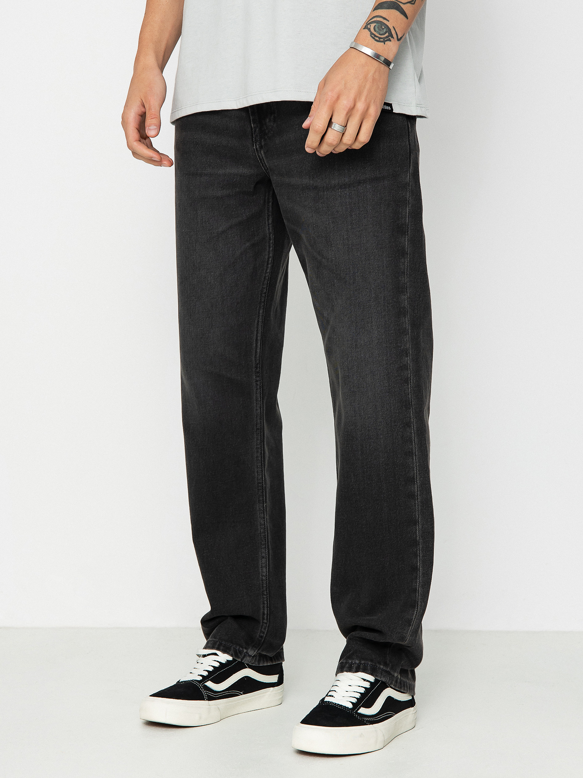Pantaloni DC Worker Relaxed (black denim)