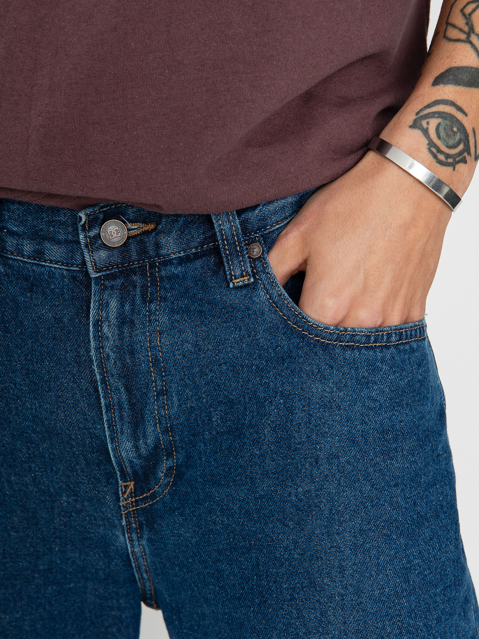 Pantaloni DC Worker Relaxed (indigo dark)