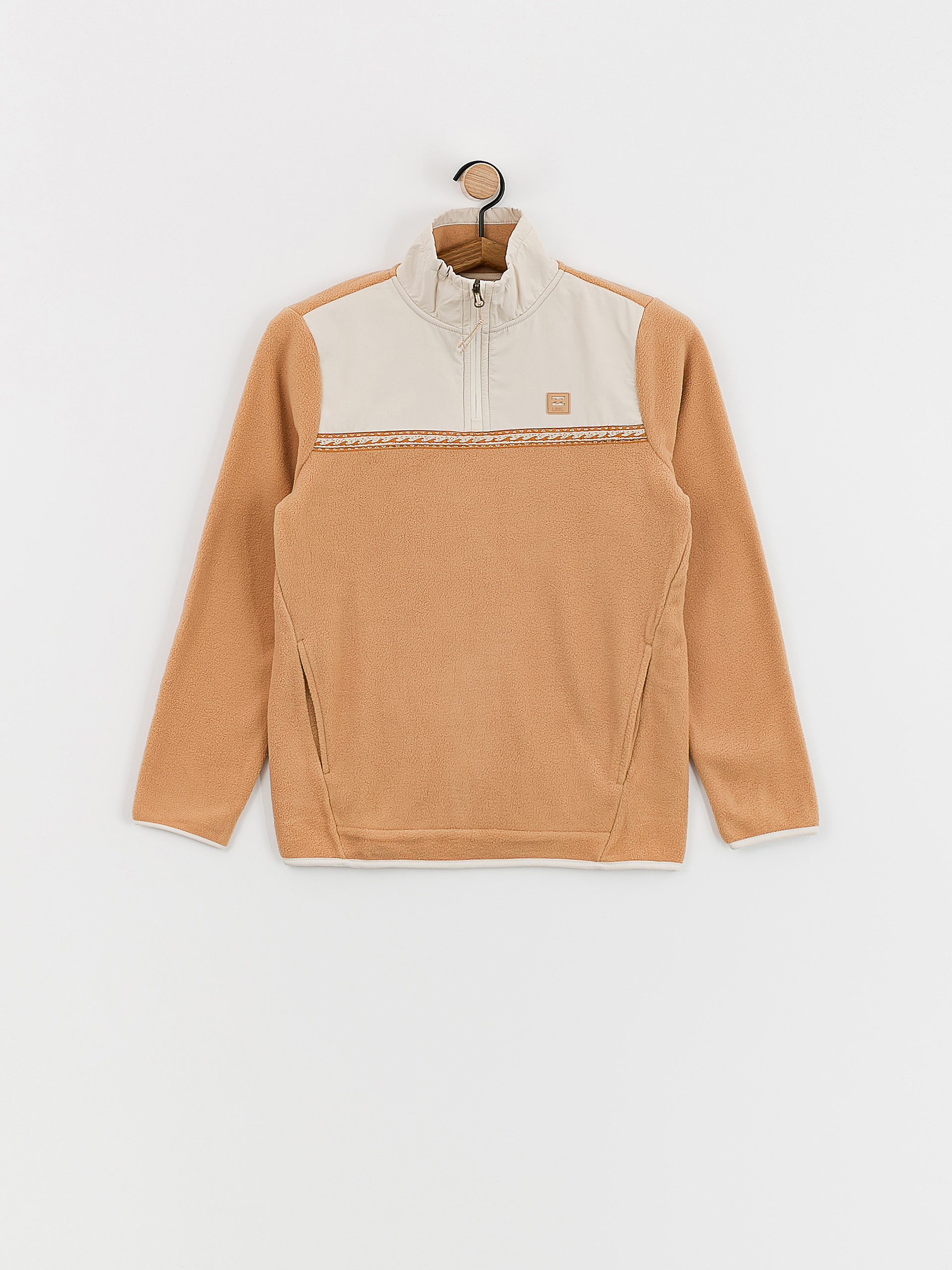 Pentru femei Hanorac din fleece Billabong Boundary Lite (latte)