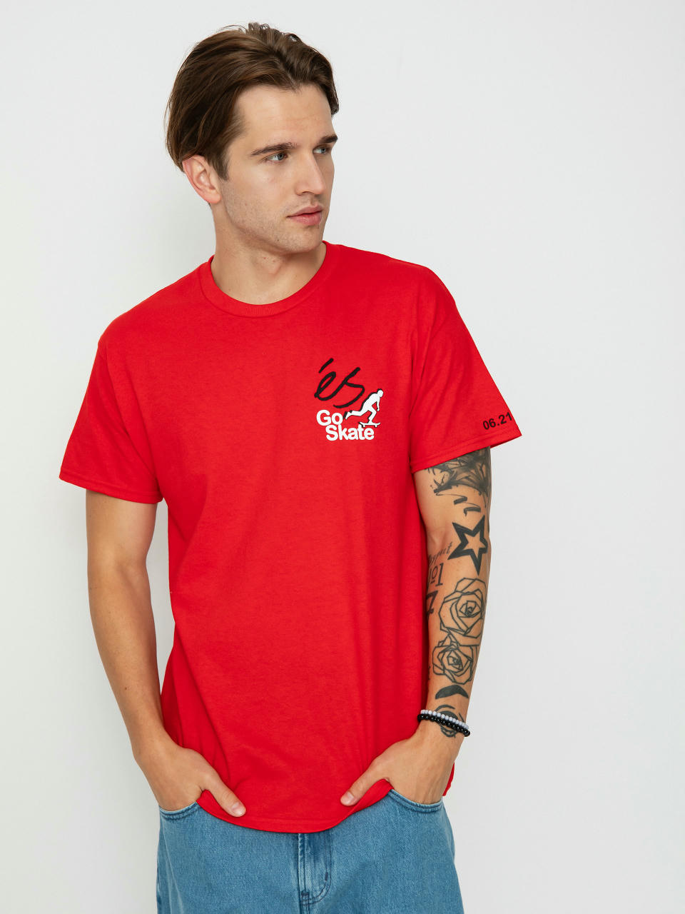 Tricou eS Go Skate (red)