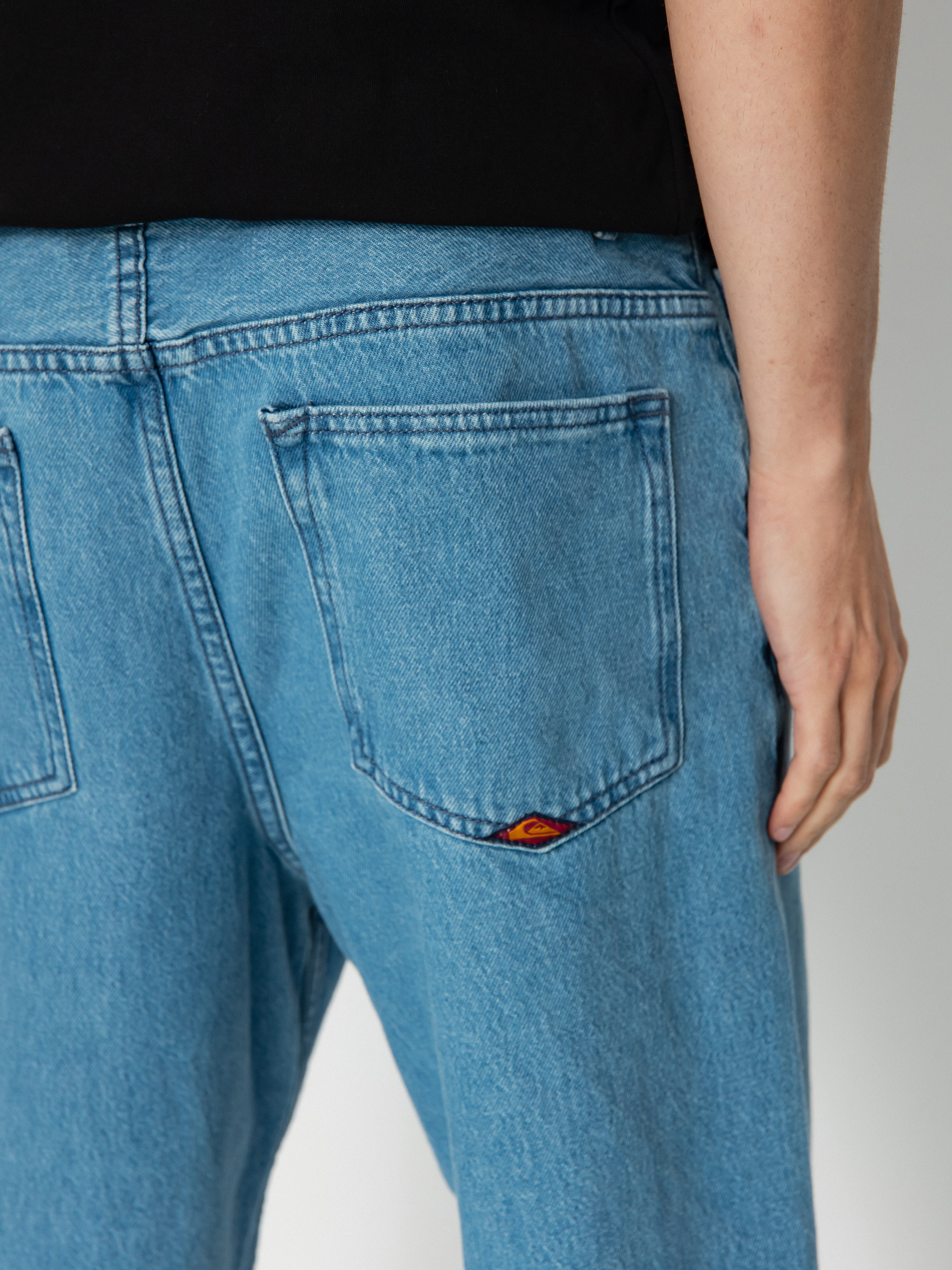 Pantaloni Quiksilver Baggy Nineties Wash (ashley blue)