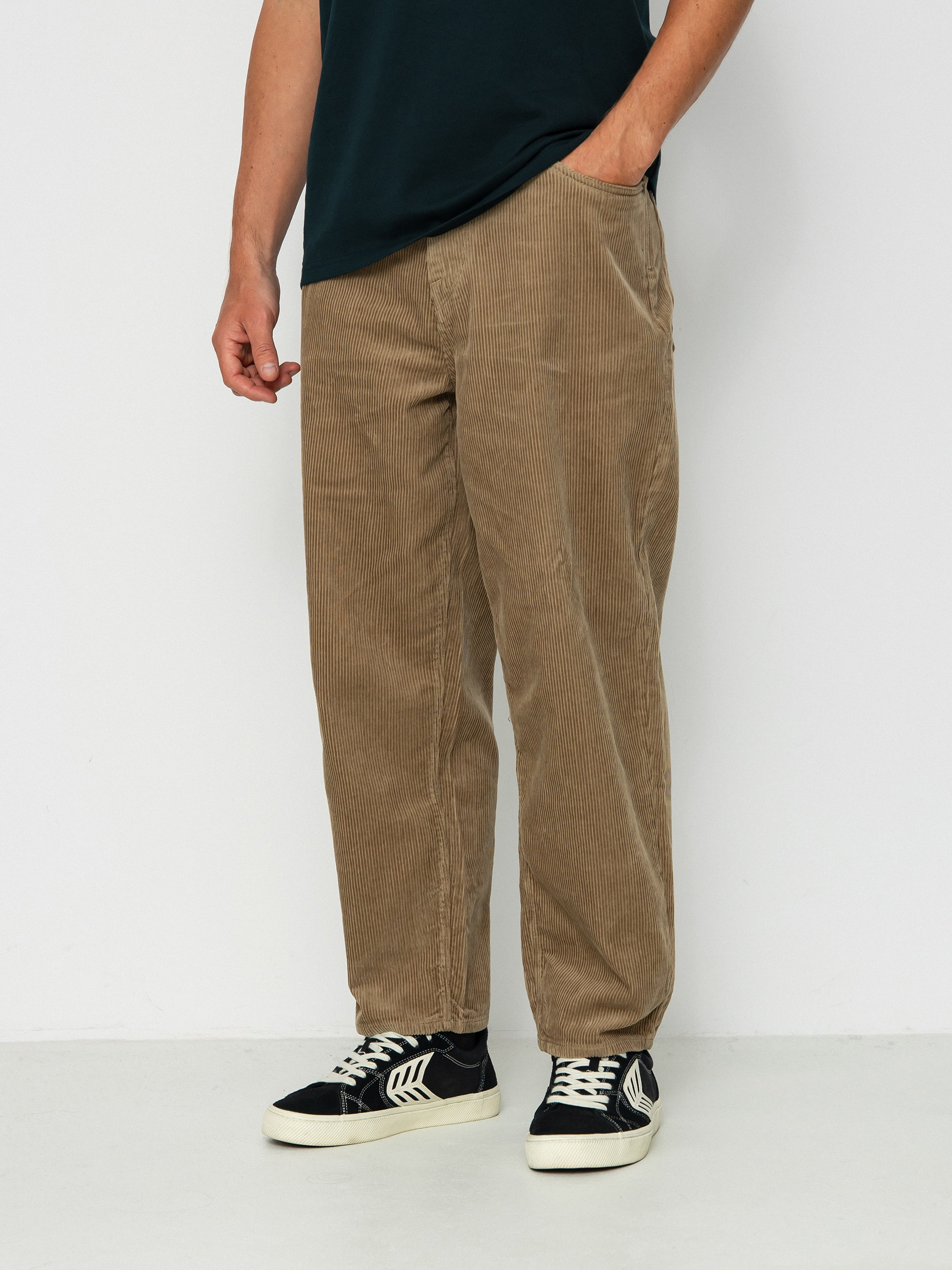 Pantaloni Volcom Billow Tapered Cord (khaki)