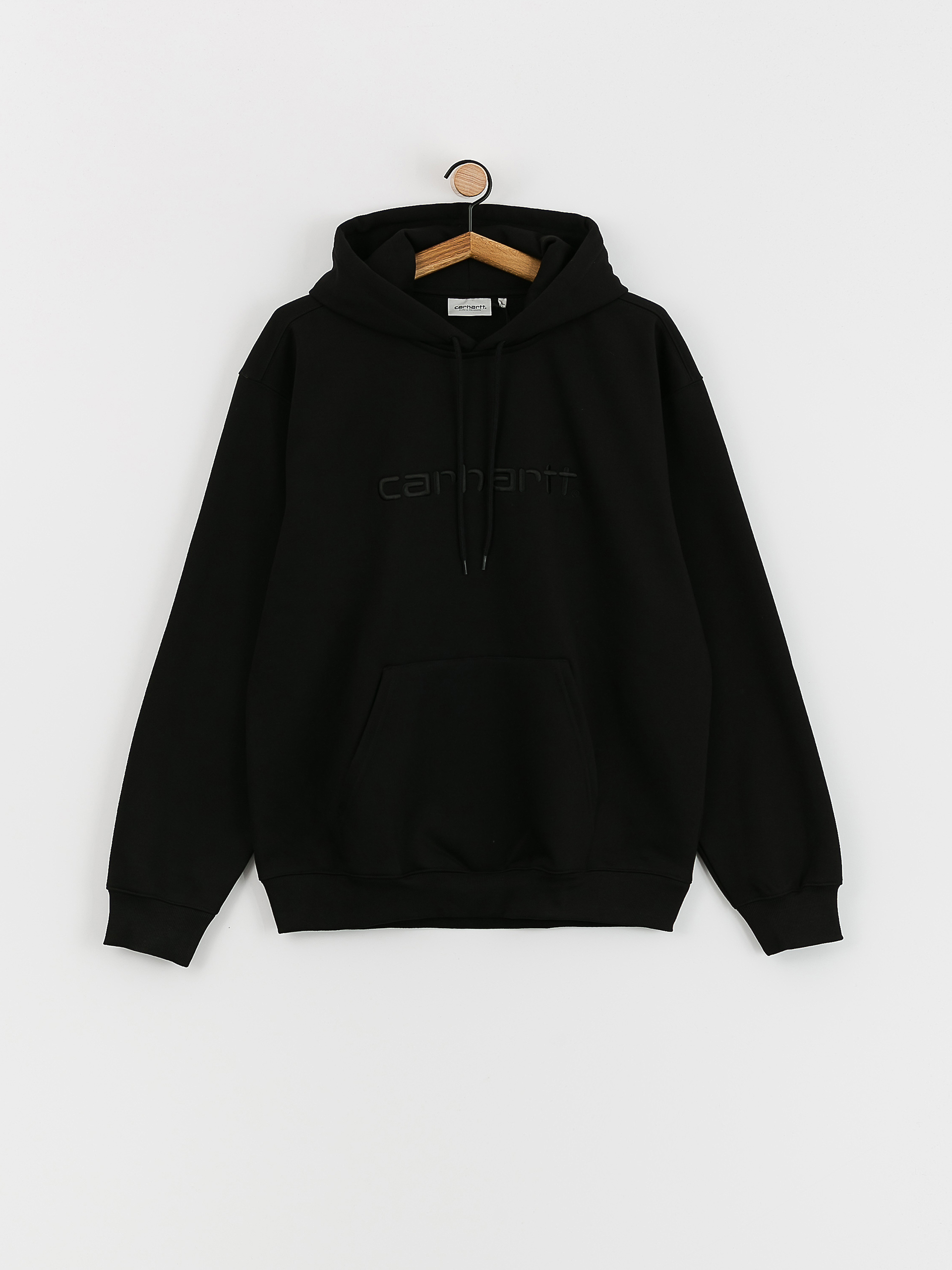Hanorac cu glugă Carhartt WIP Carhartt HD (black/black)