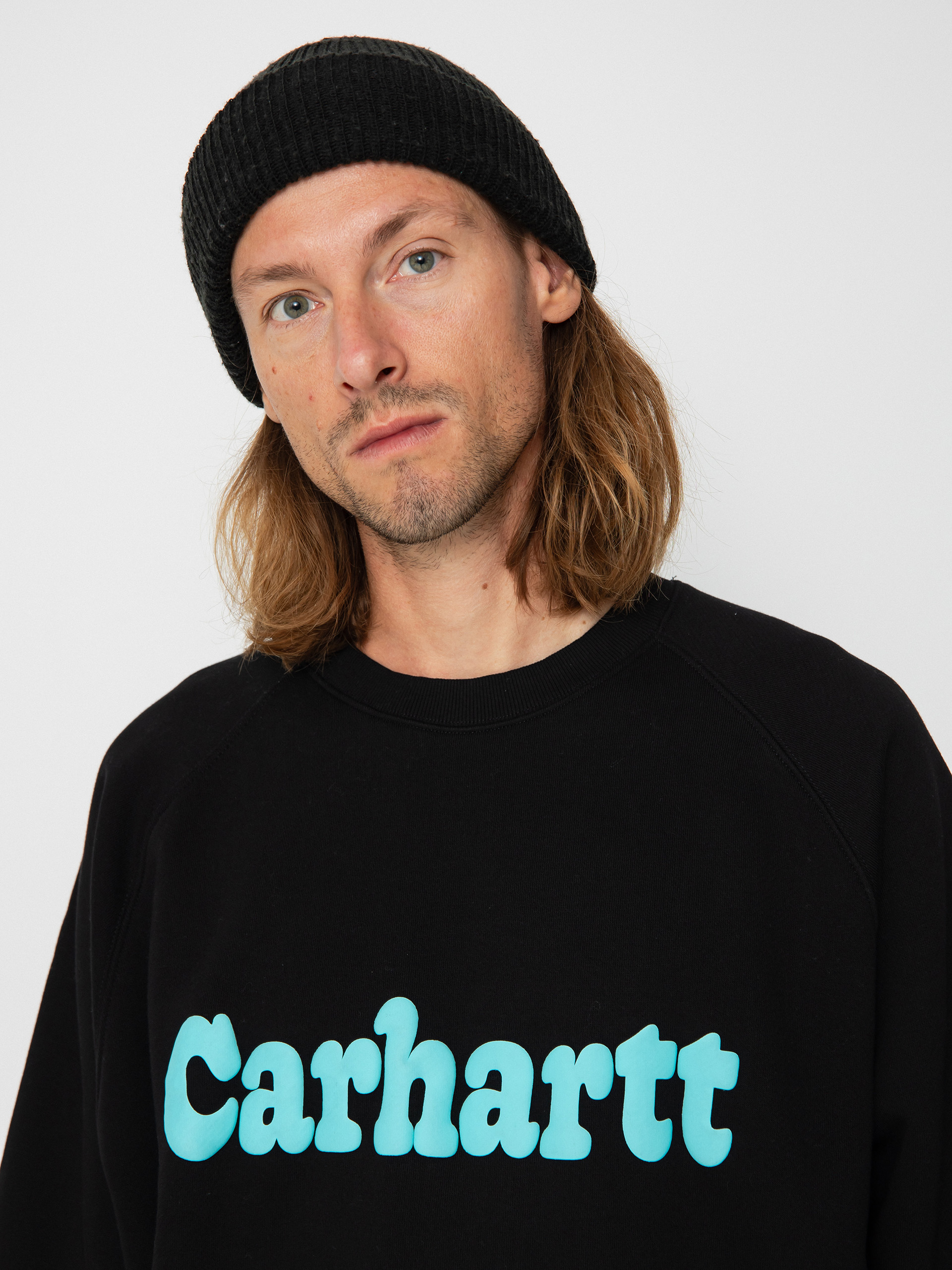 Hanorac Carhartt WIP Bubbles (black/turquoise)
