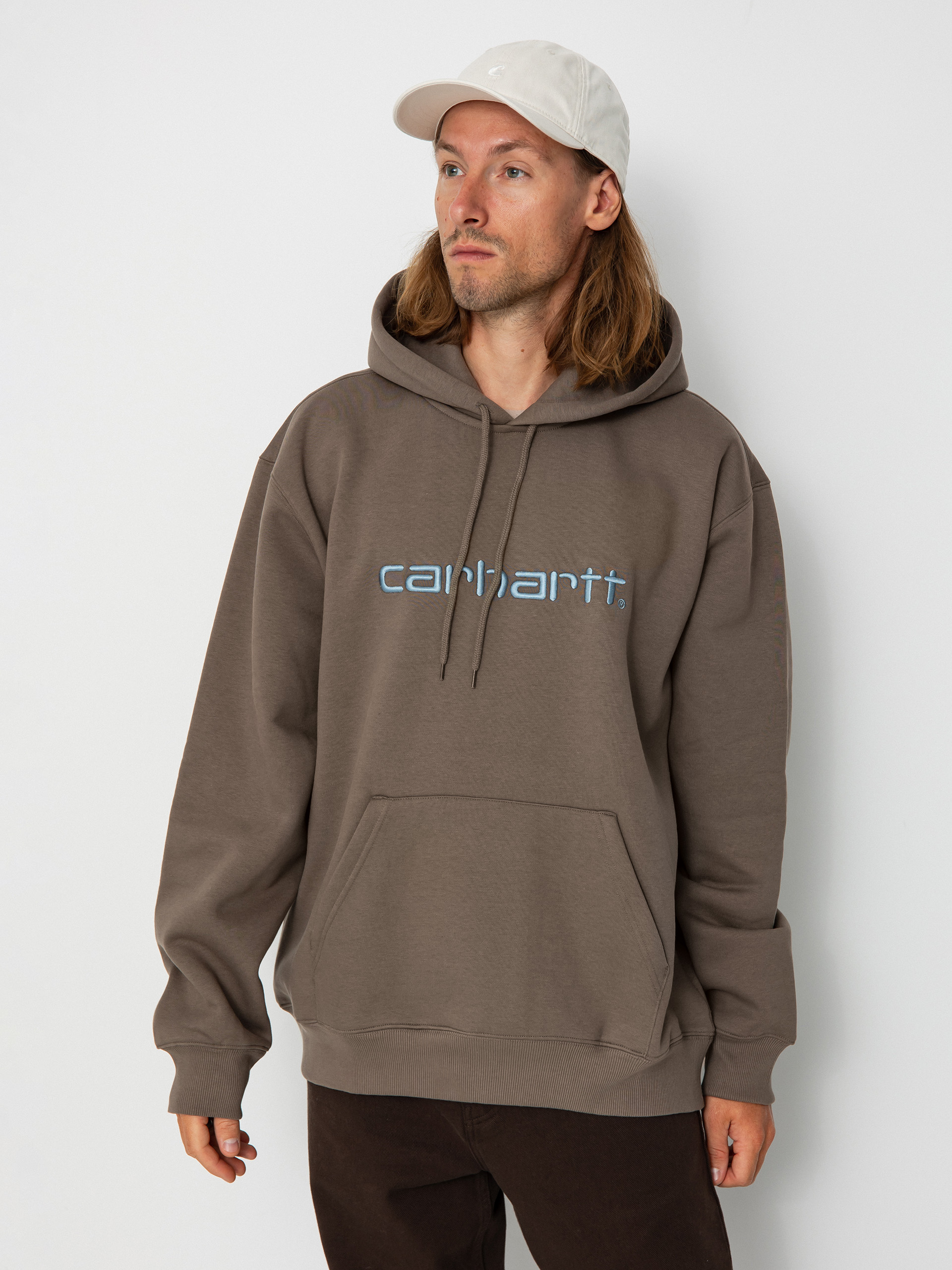 Hanorac cu glugă Carhartt WIP Carhartt HD (barista/mirror)