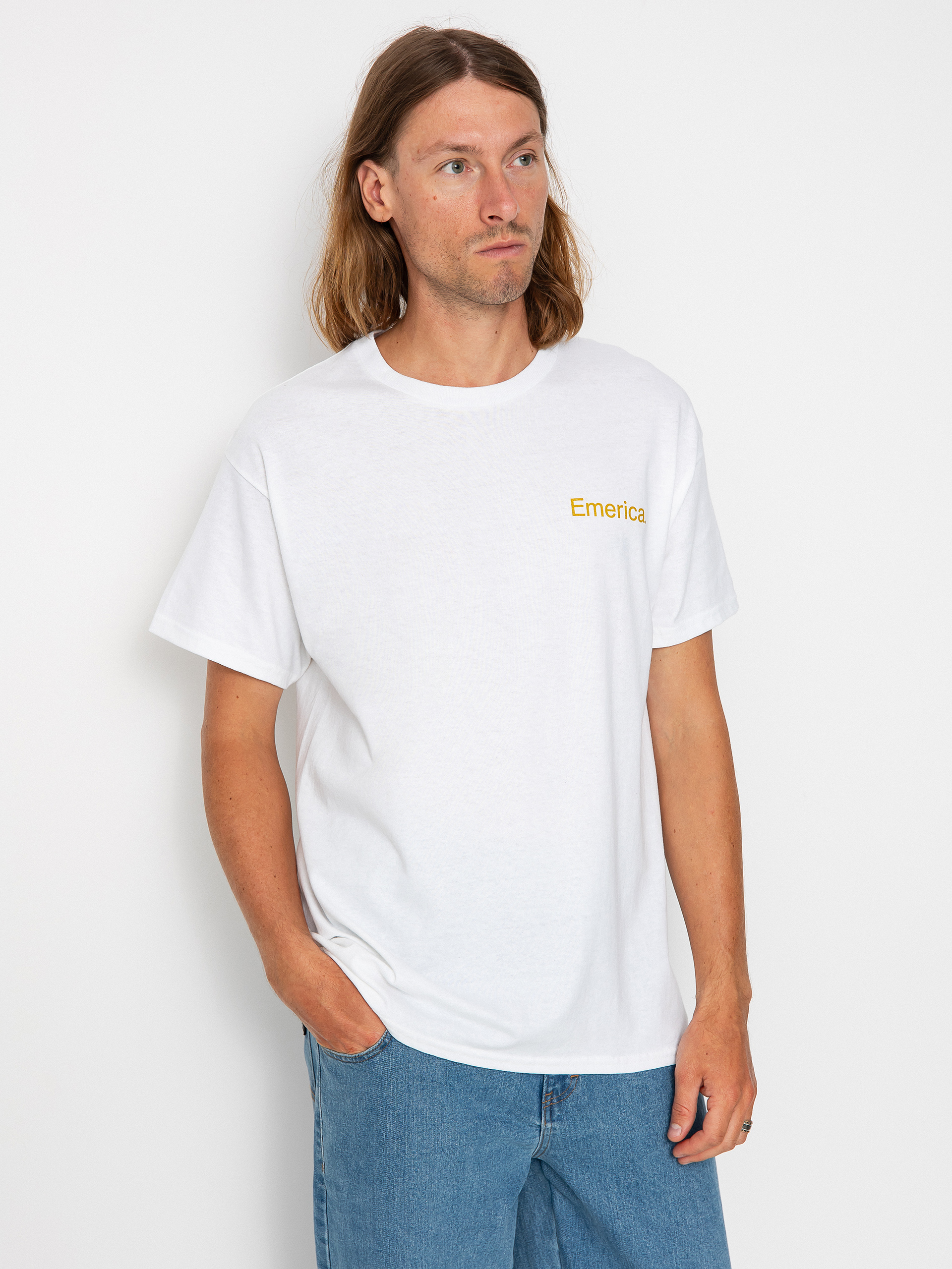 Tricou Emerica This Is Skateboarding (white)