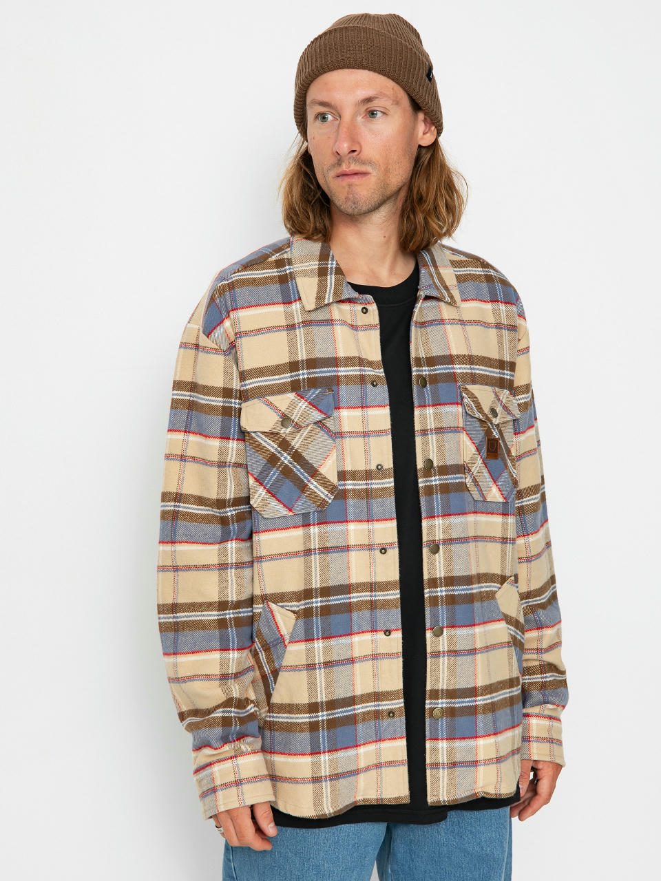 Geacă Brixton Durham (sesame plaid)