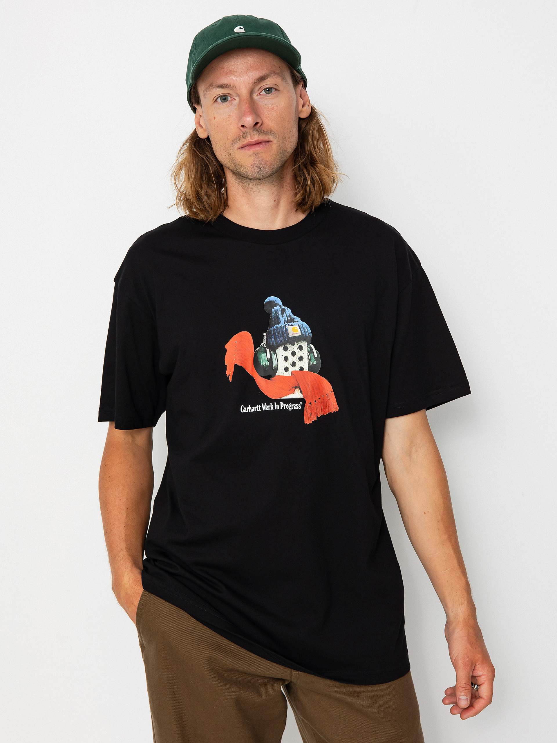 Tricou Carhartt WIP Stone Cold (black)
