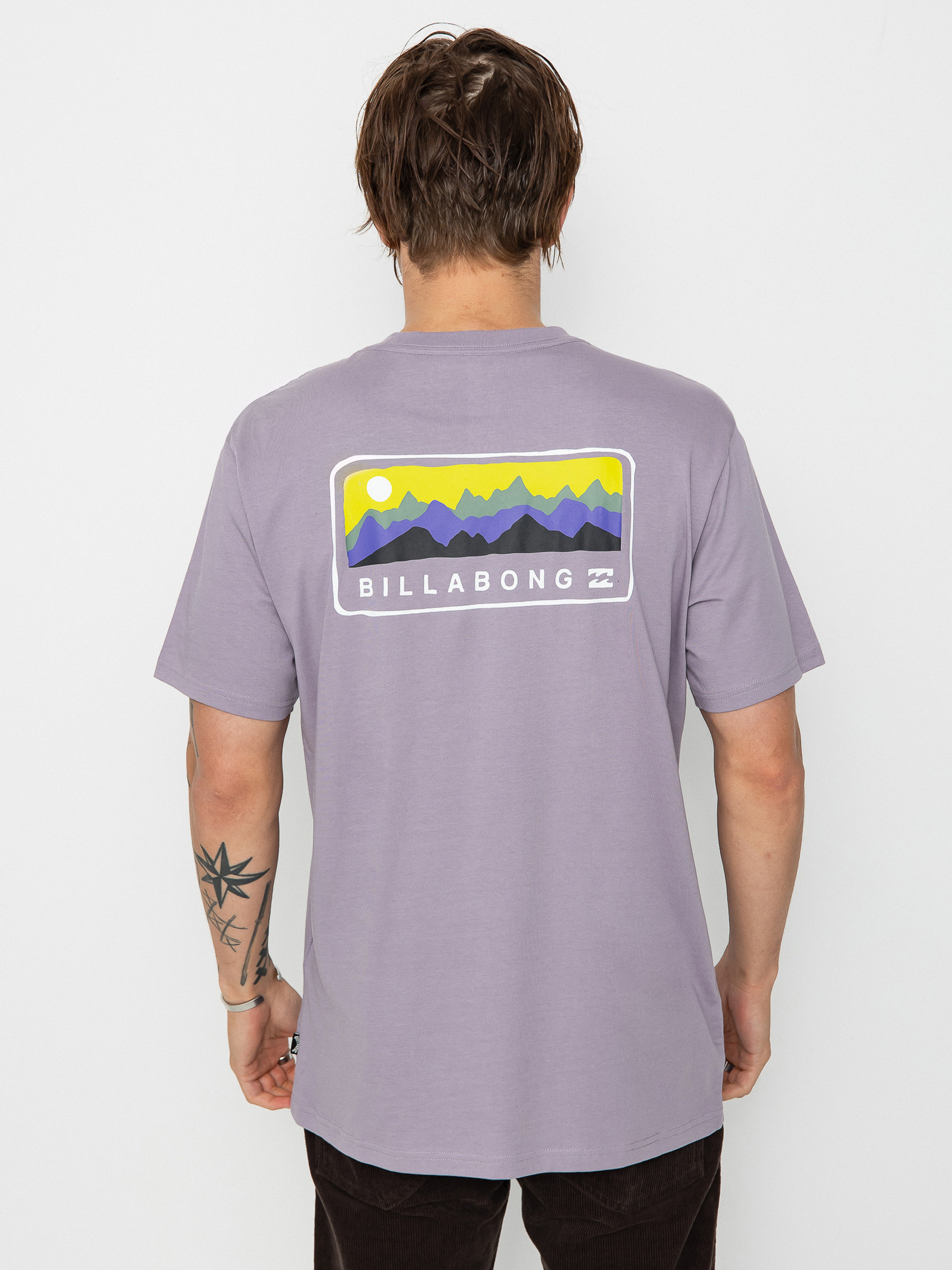 Tricou Billabong Range (purple ash)