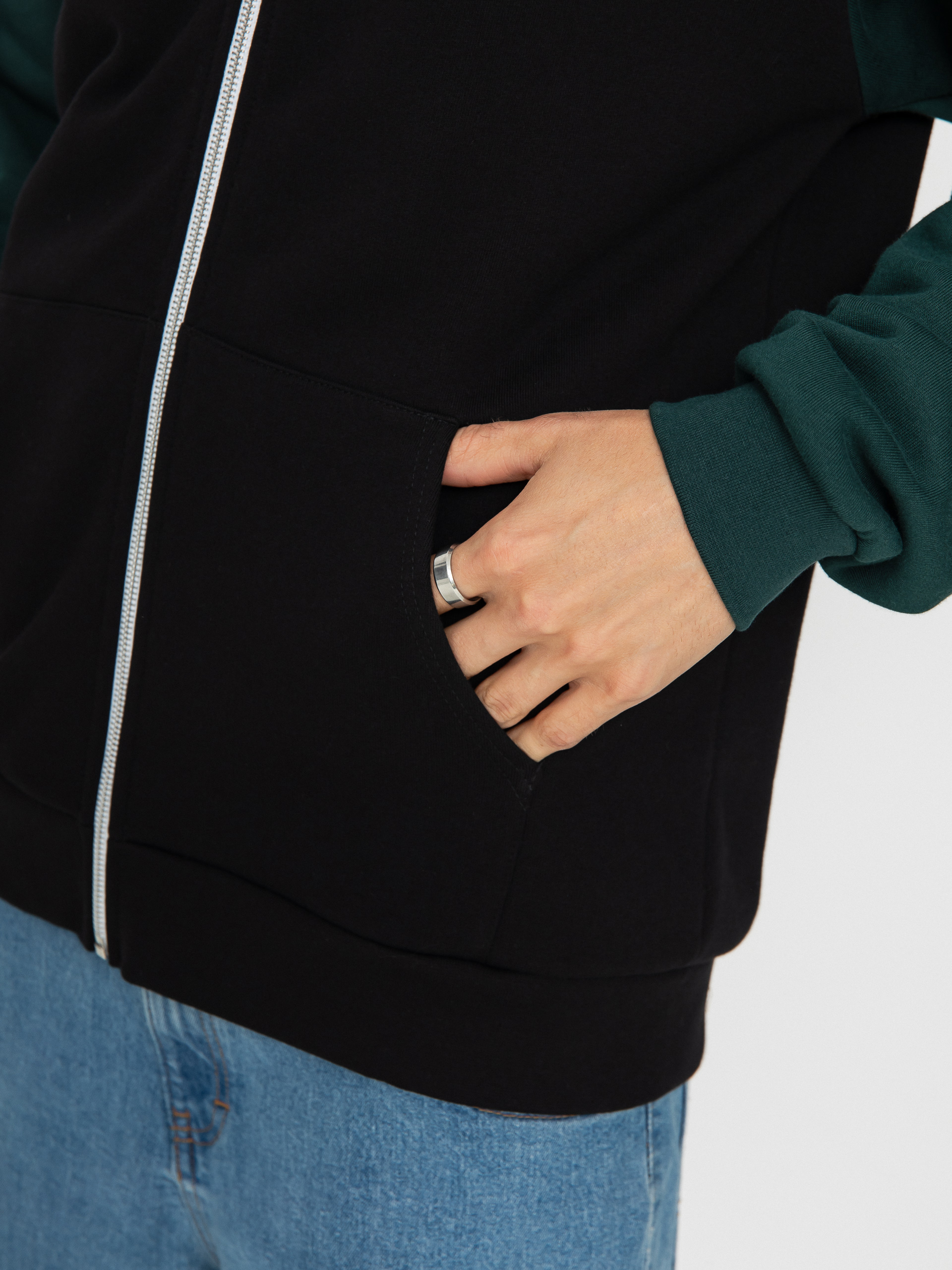 Hanorac cu glugă Iriedaily De College 2 ZHD (night forest)