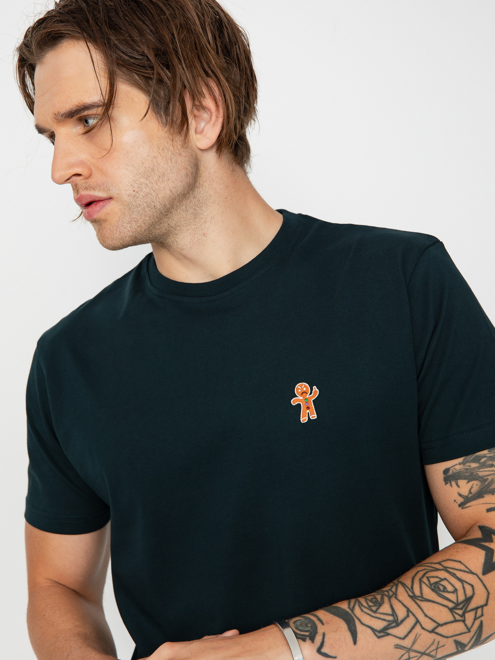 Tricou Iriedaily Cookieman Emb (night forest)