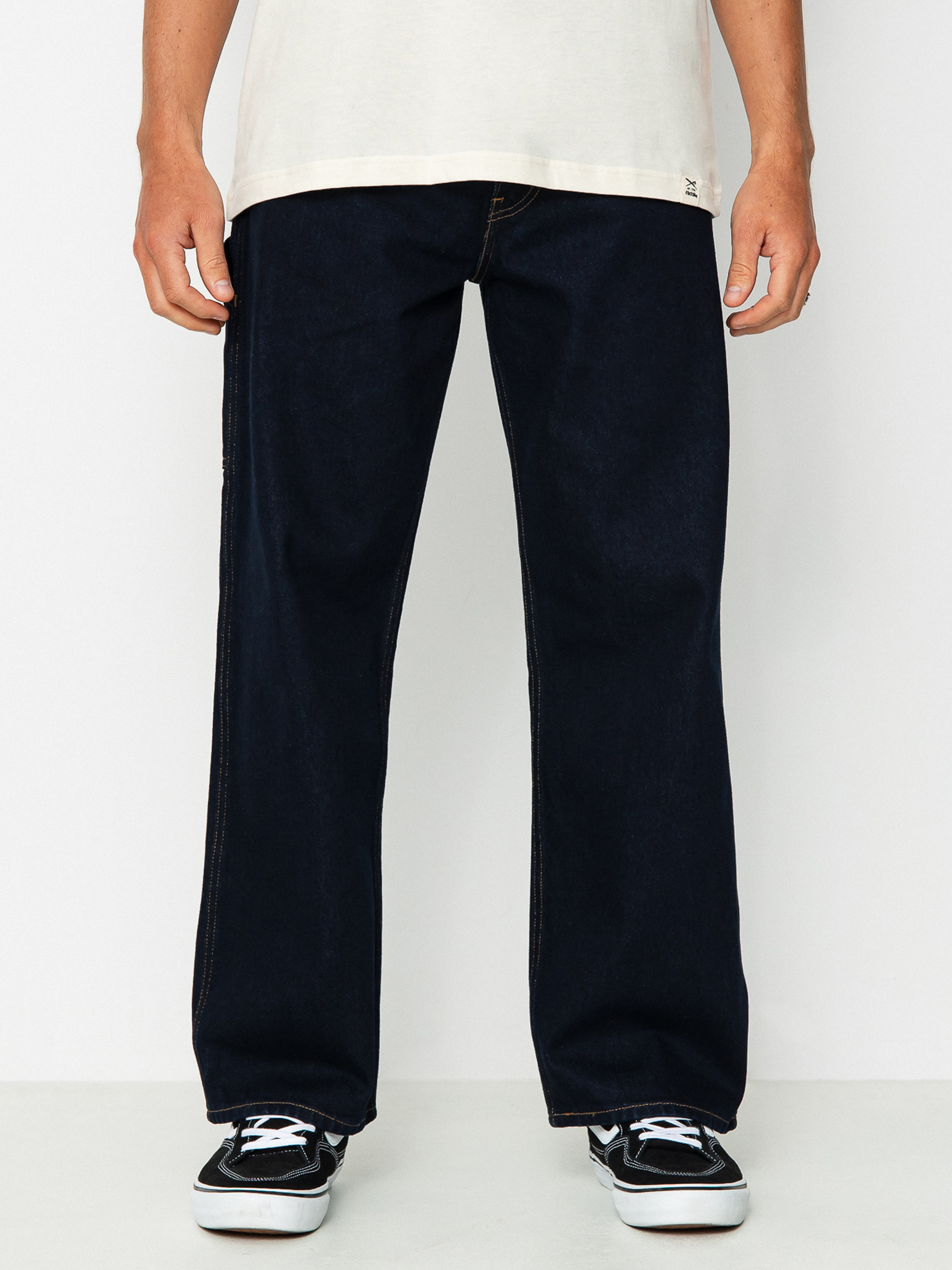 Pantaloni Levi's® Skate Crop Carpenter (dark indigo)