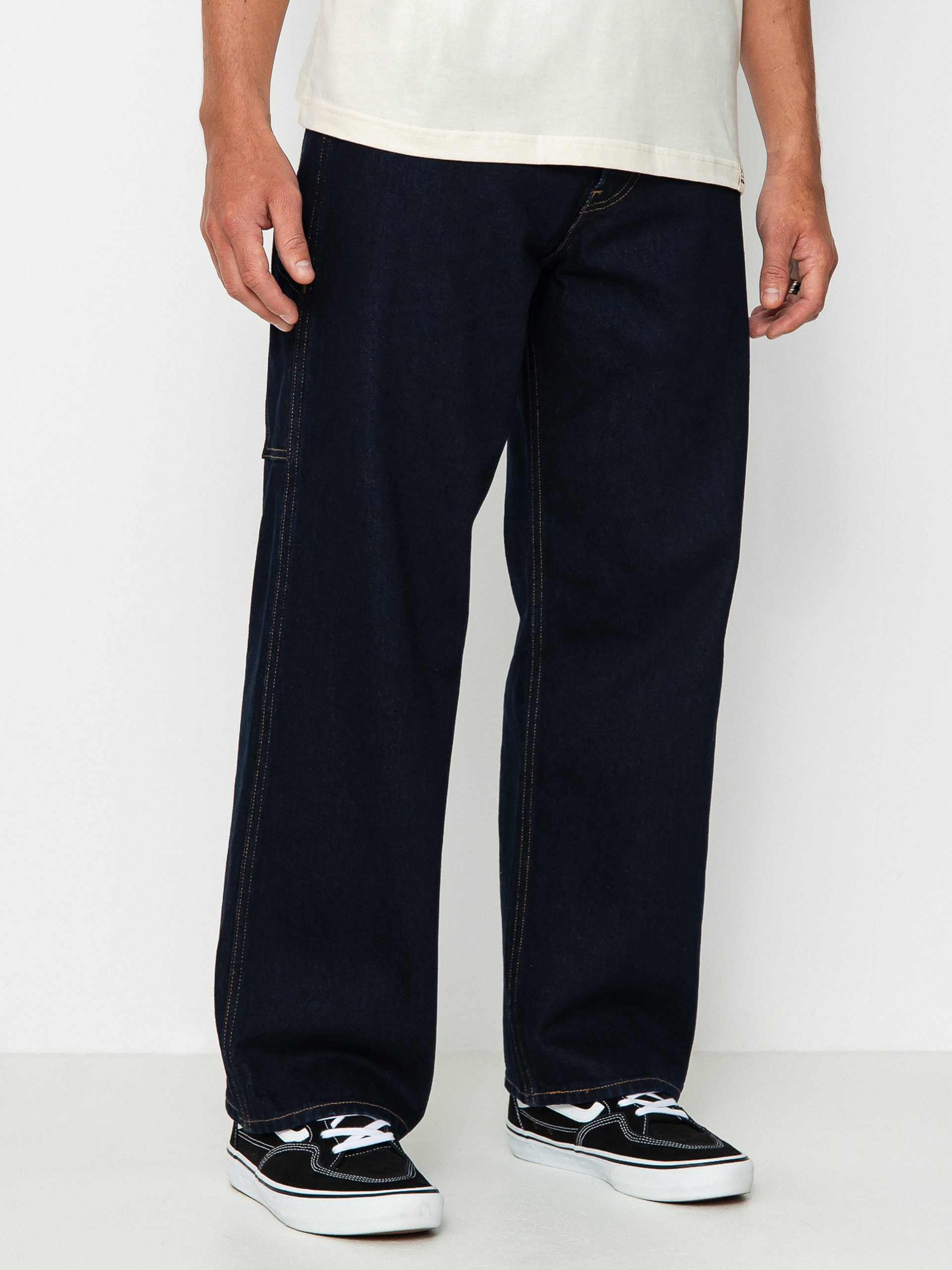 Pantaloni Levi's® Skate Crop Carpenter (dark indigo)