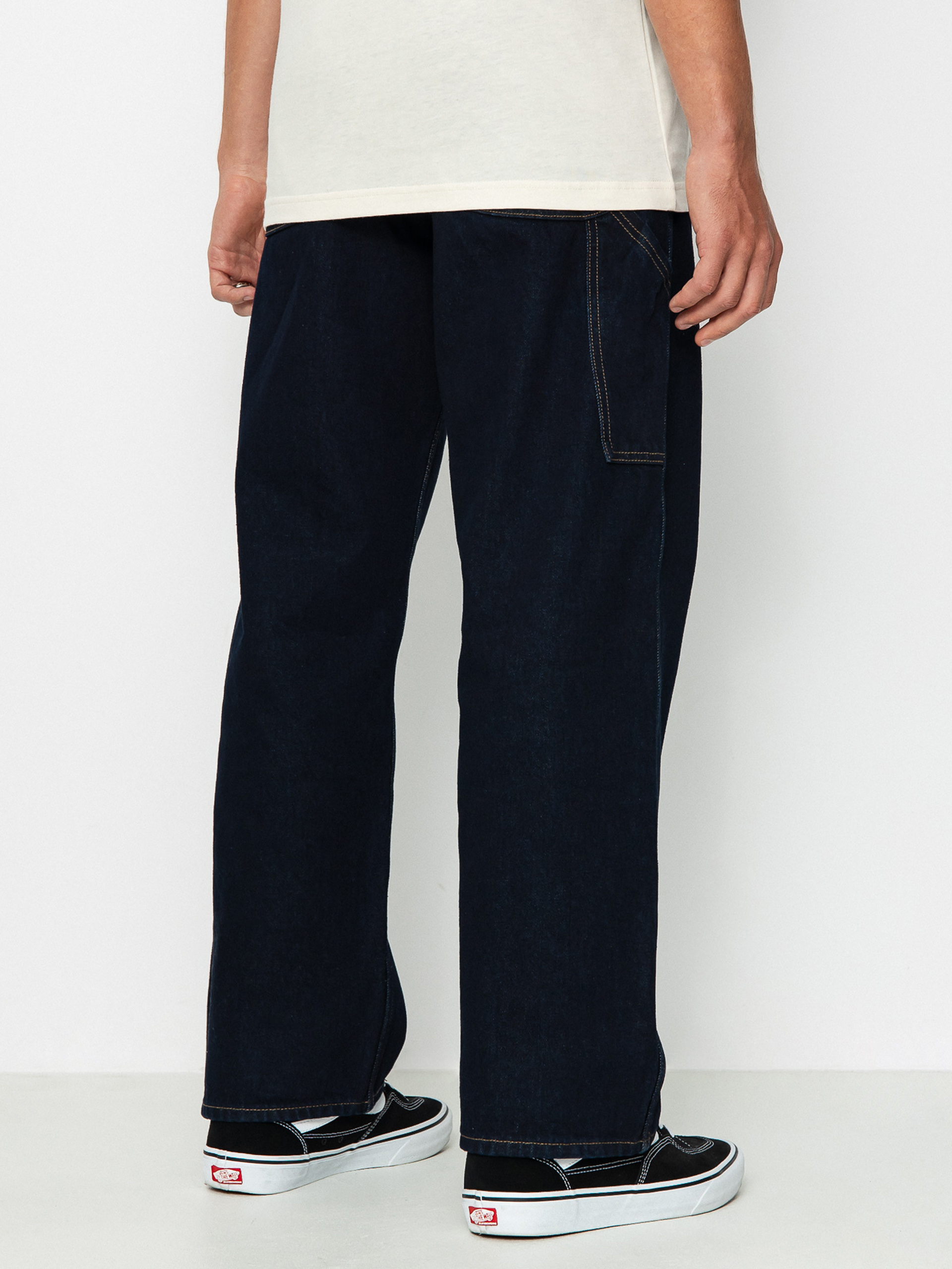 Pantaloni Levi's® Skate Crop Carpenter (dark indigo)