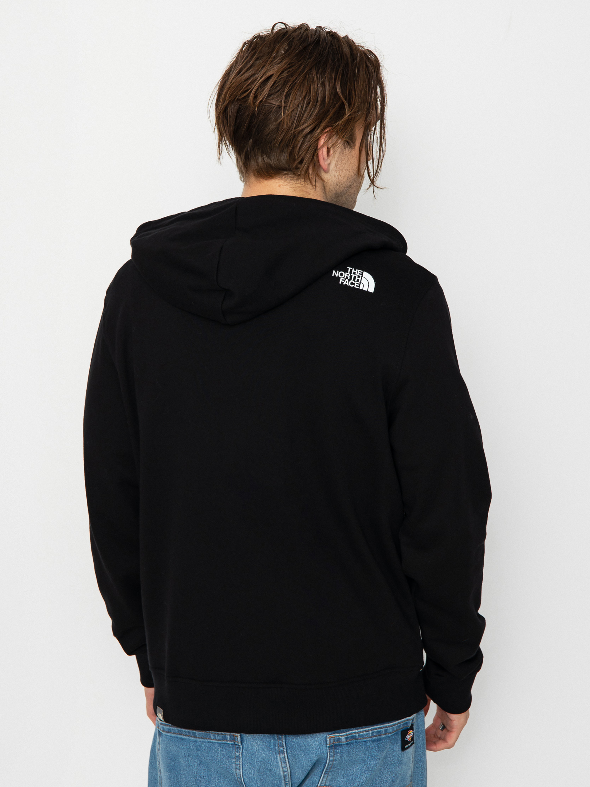 Hanorac cu glugă The North Face Open Gate Zhd (tnf black/tnf white)