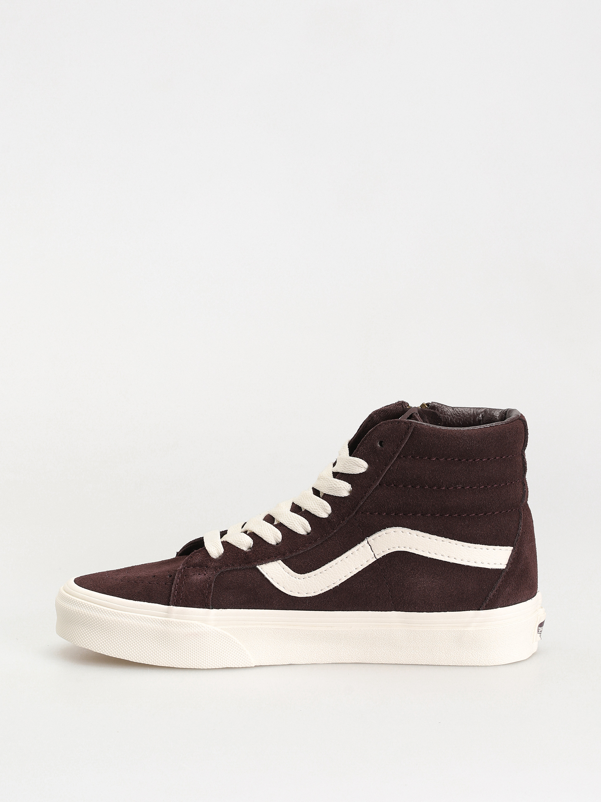 Pantofi Vans Sk8 Hi Reissue Side Zip (cozy hug dark brown)