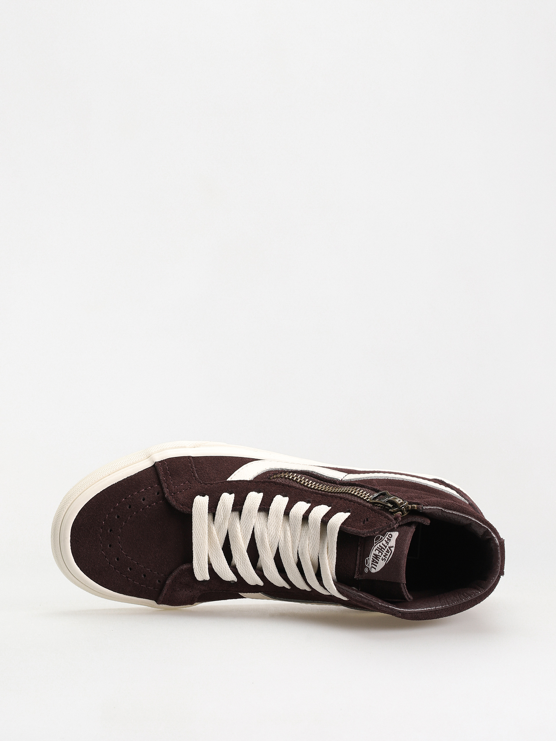 Pantofi Vans Sk8 Hi Reissue Side Zip (cozy hug dark brown)