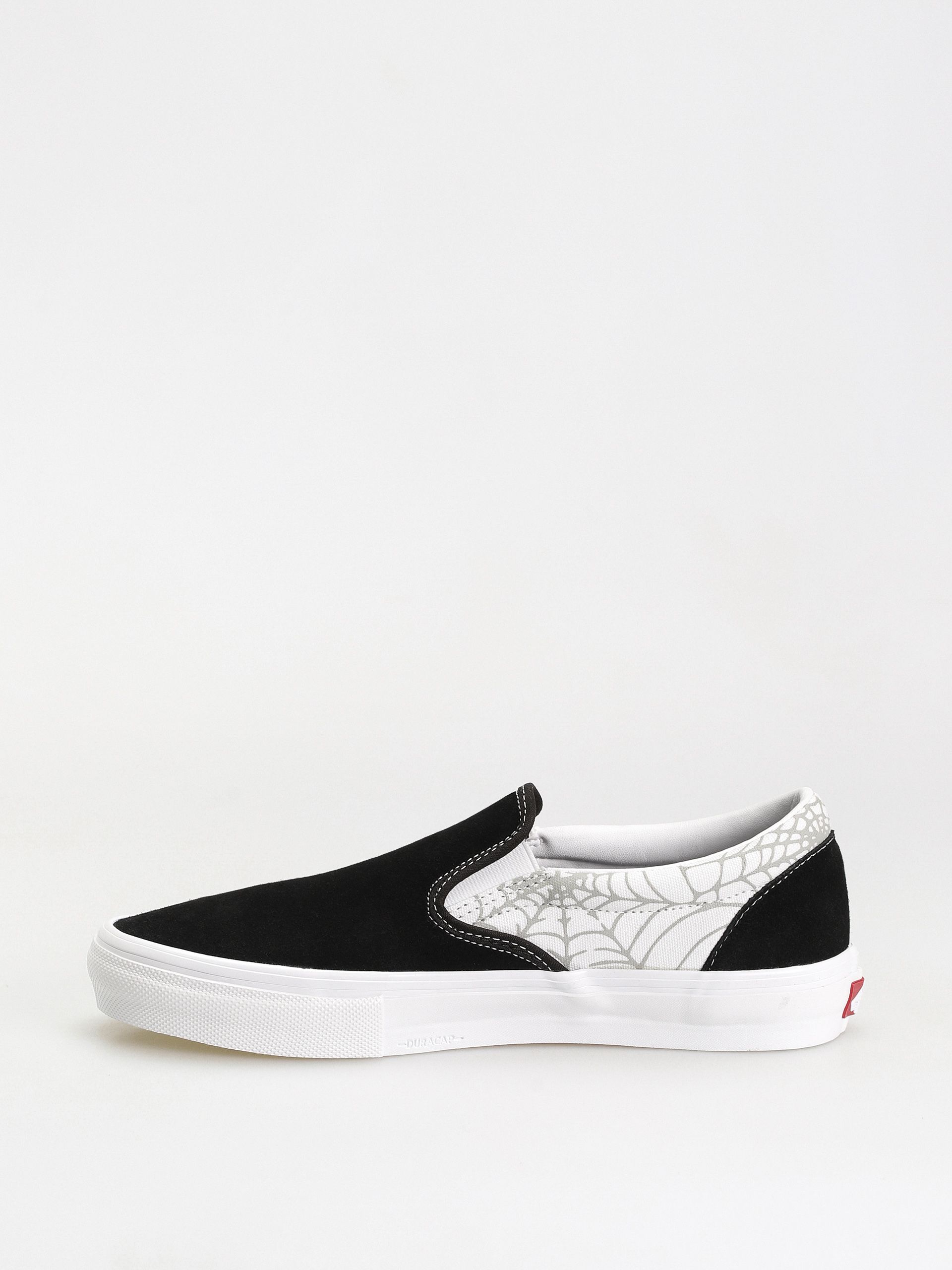 Pantofi Vans Skate Slip On (black widow spider black/white/red)
