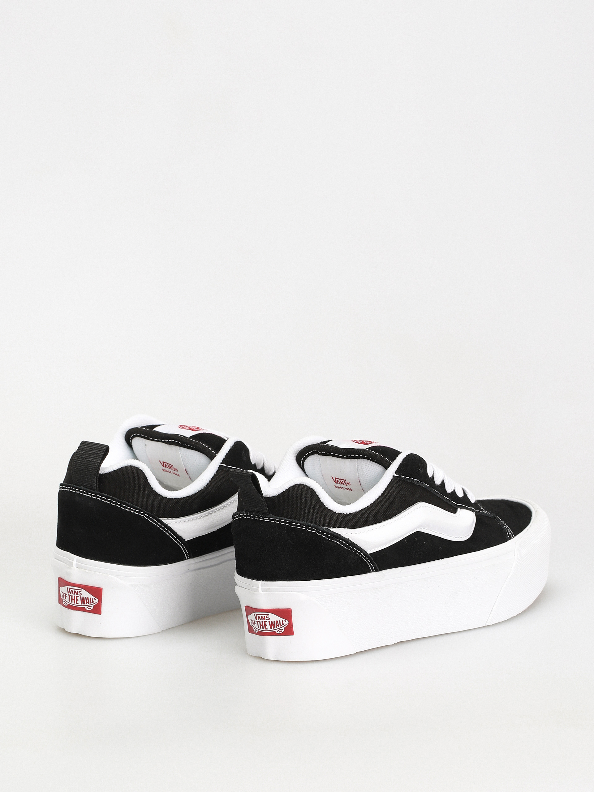 Pantofi Vans Knu Stack (black/true white)
