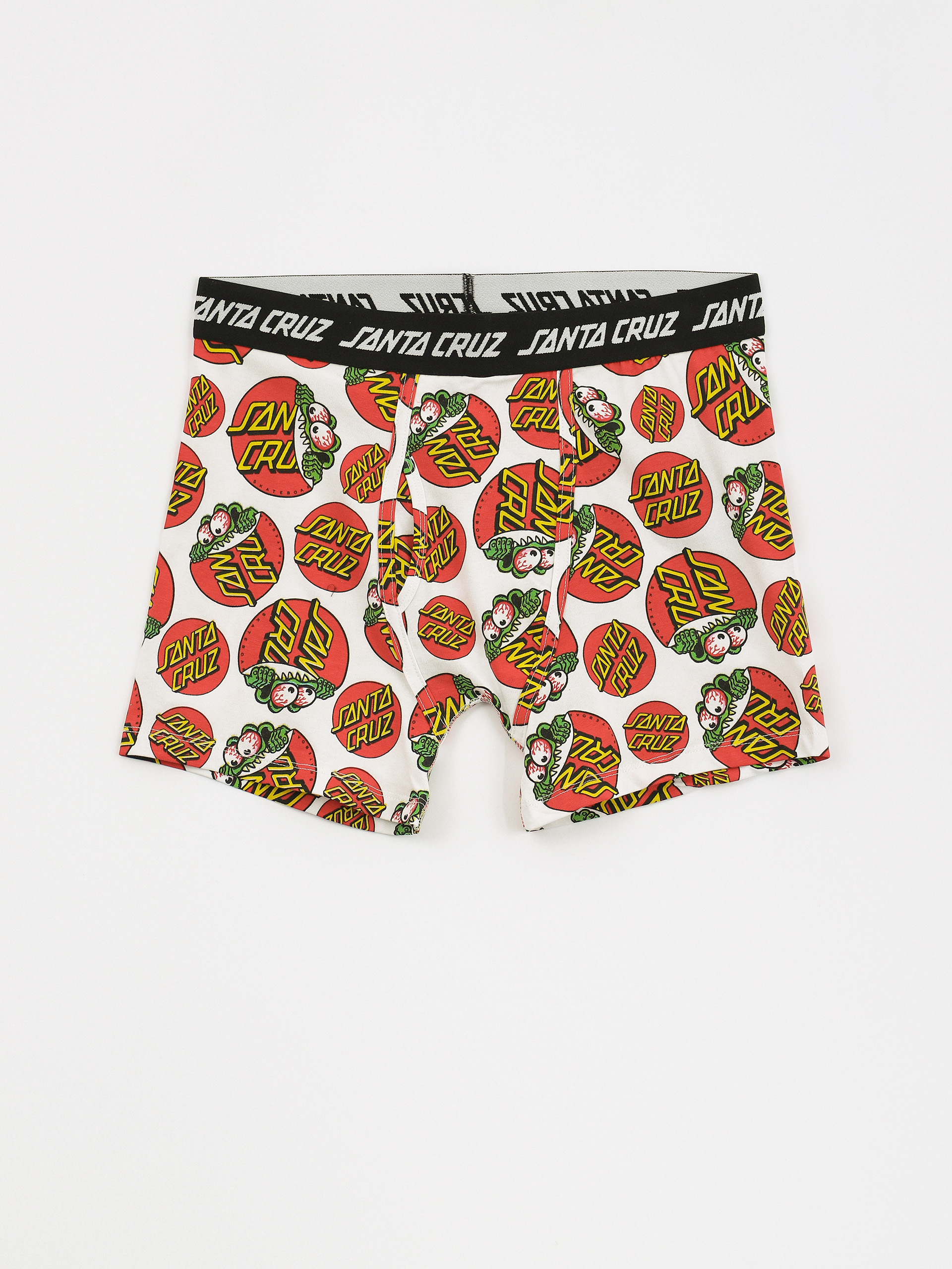 Lenjerie de corp Santa Cruz Beware Dot Boxer Brief (white)