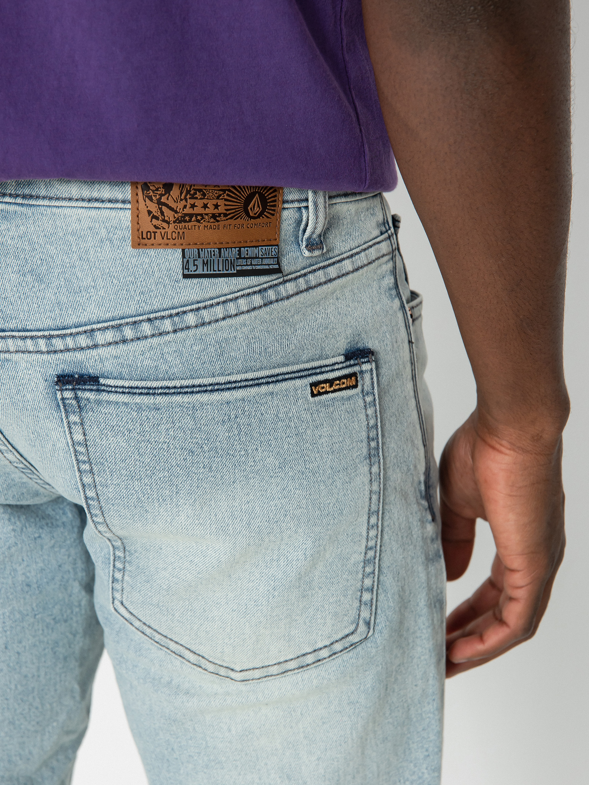 Pantaloni Volcom 2X4 Denim (powder blue)