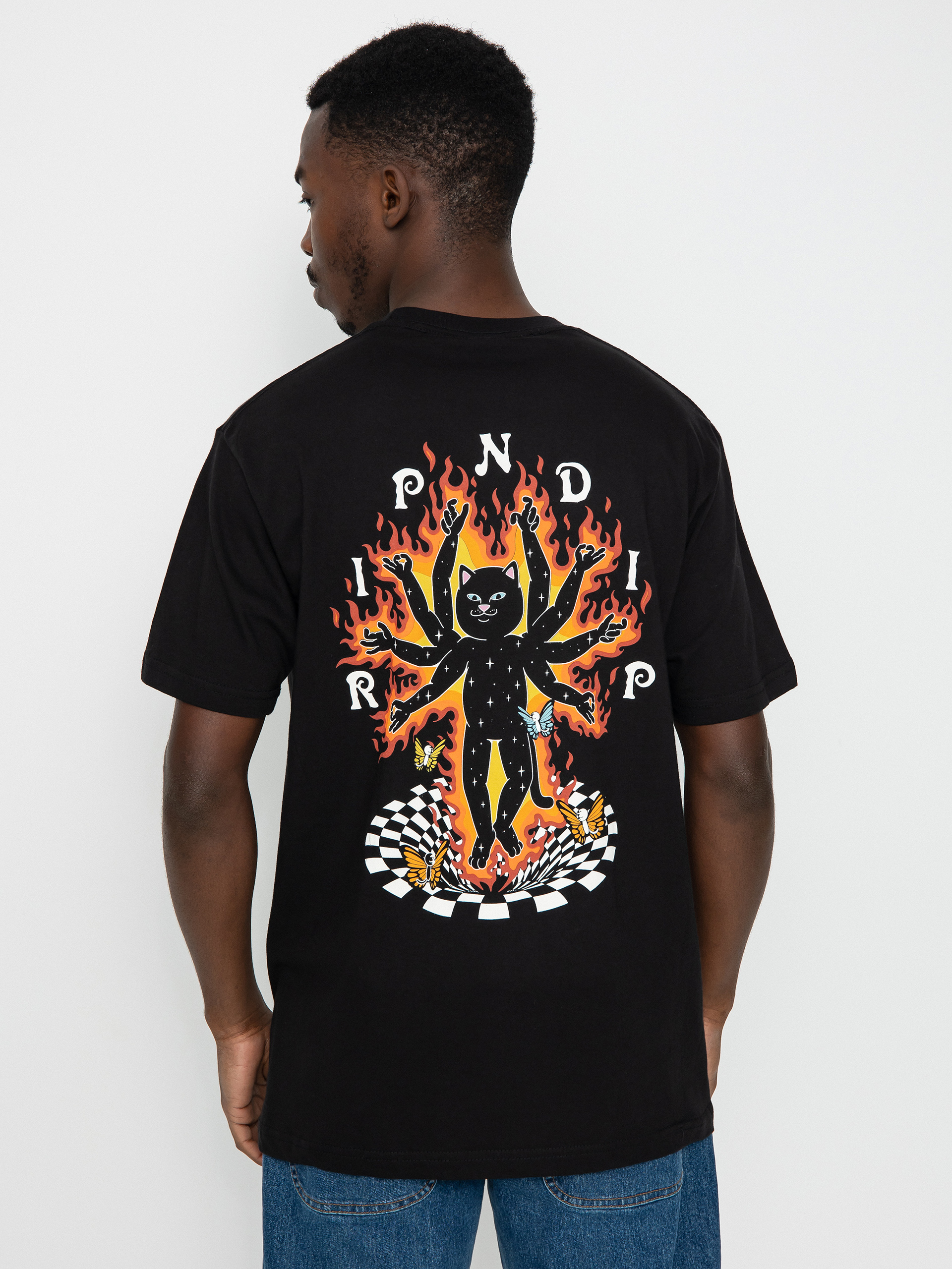 Tricou RipNDip Illusion Jerm (black)