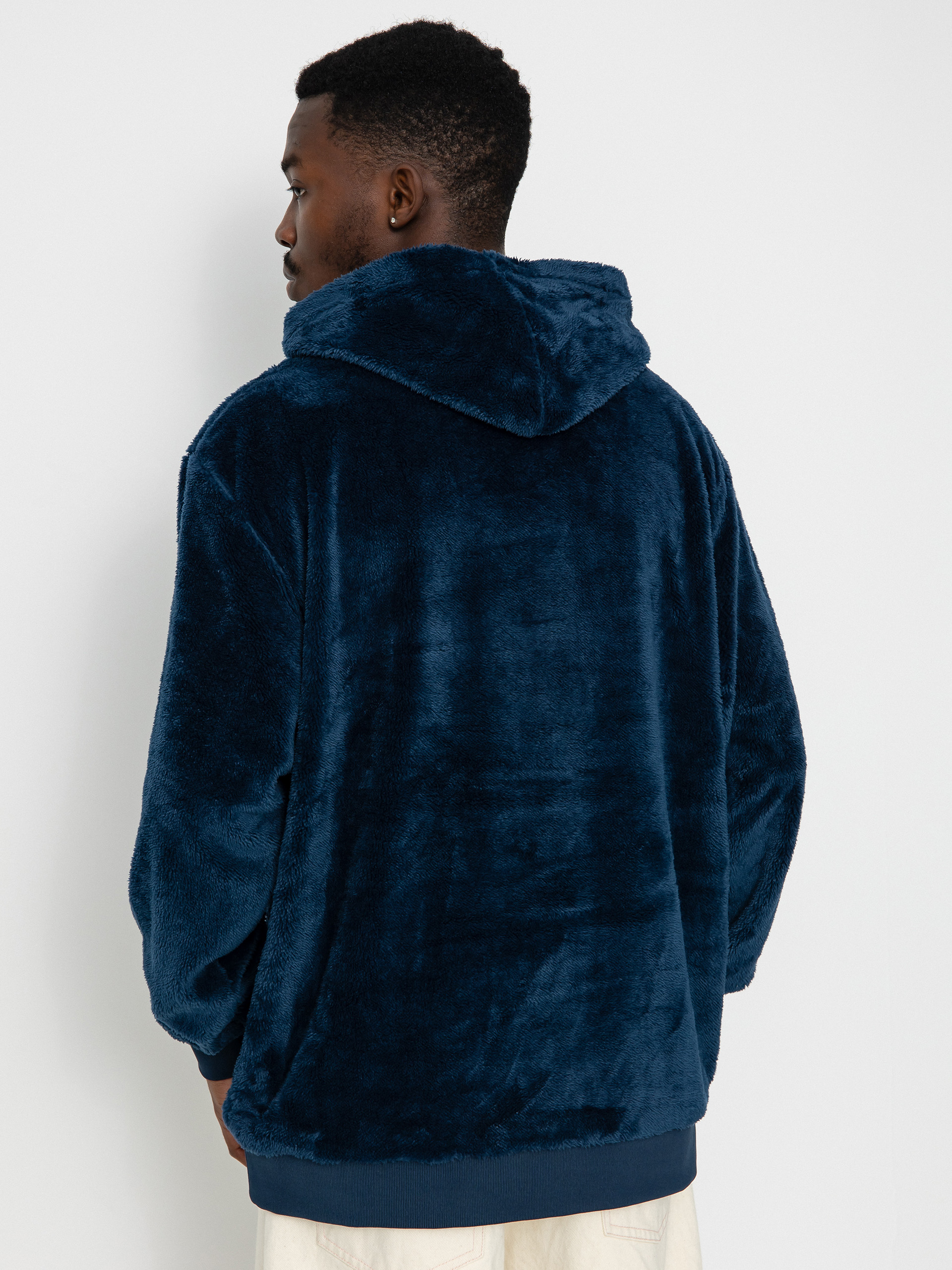 Hanorac cu glugă RipNDip OG Sherpa HD (navy)