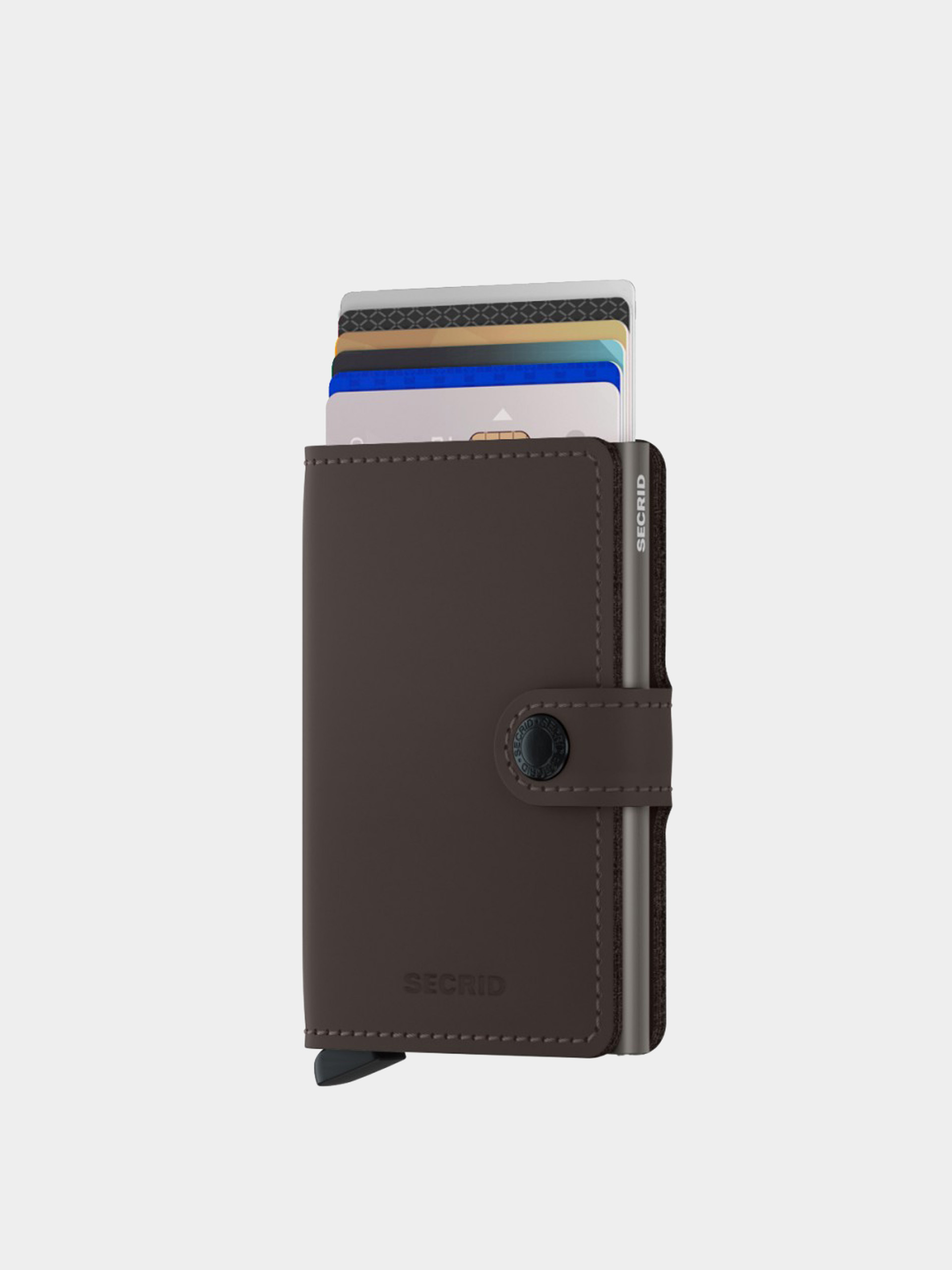 Portofel Secrid Miniwallet (matte truffle)
