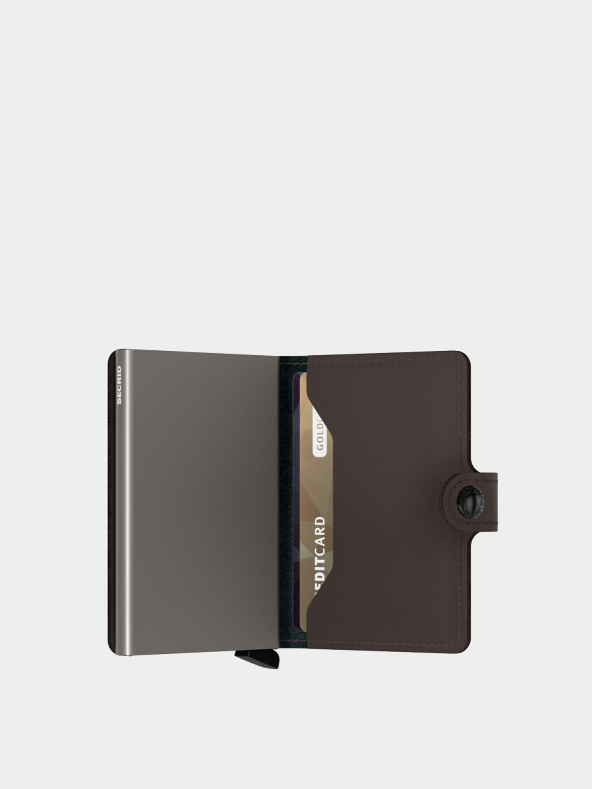 Portofel Secrid Miniwallet (matte truffle)