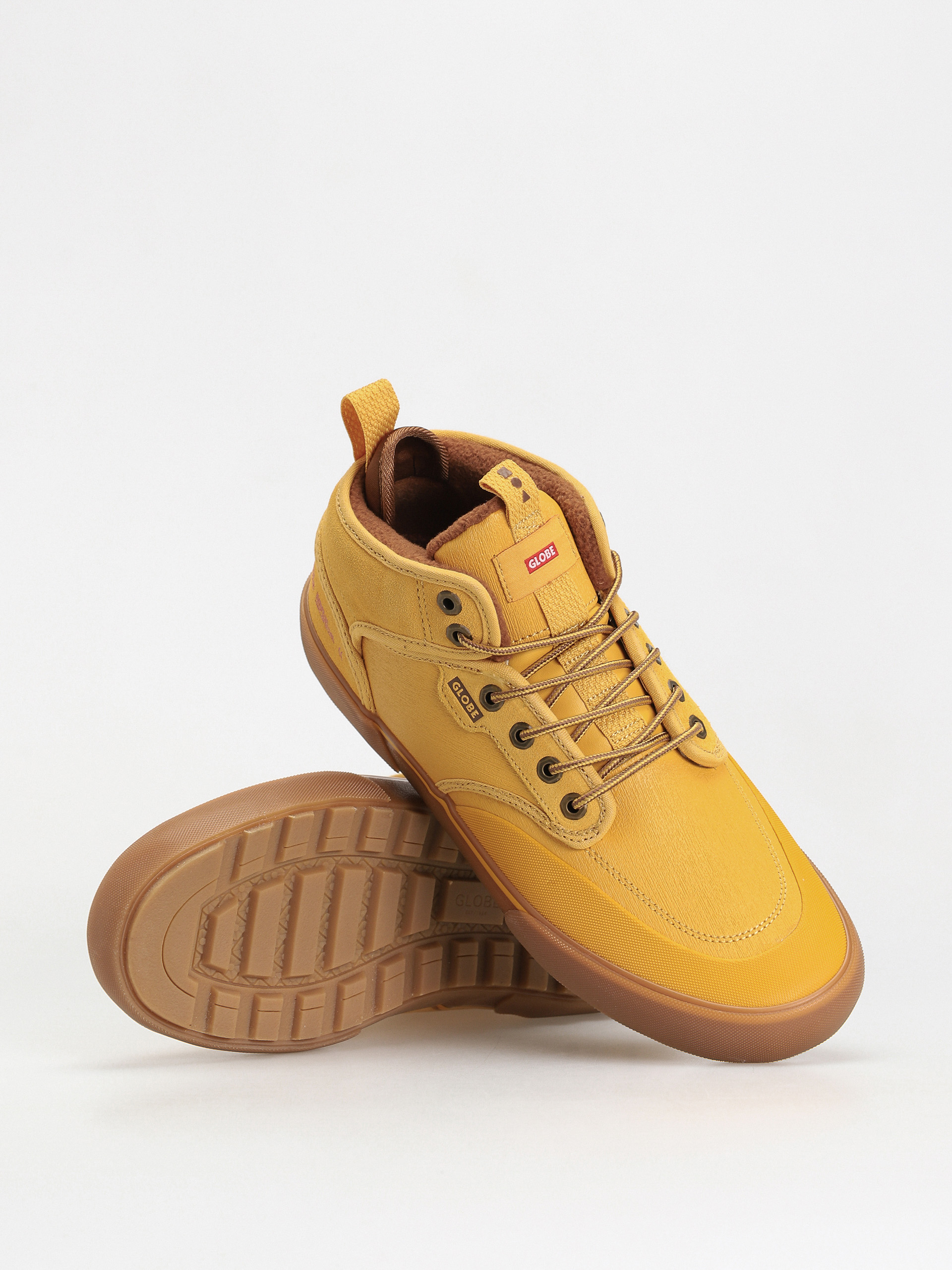 Pantofi Globe Motley Mid (wheat/gum/summit)