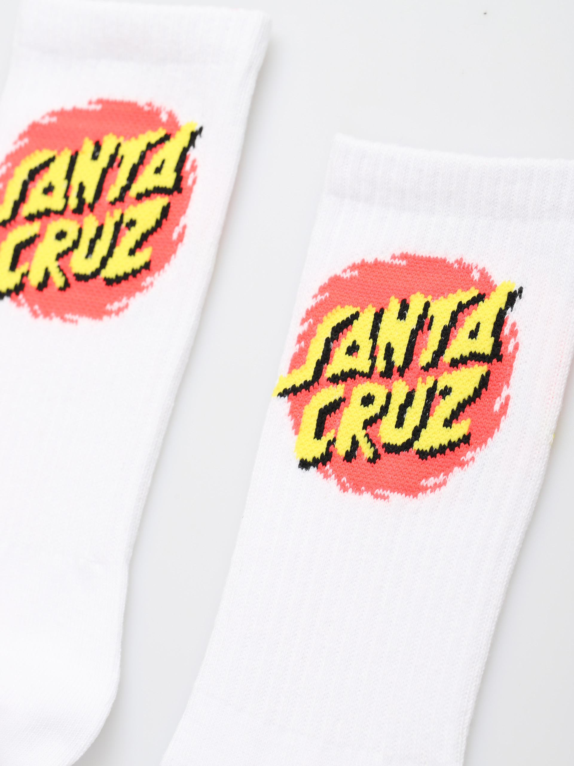 Șosete Santa Cruz Style Dot (white)