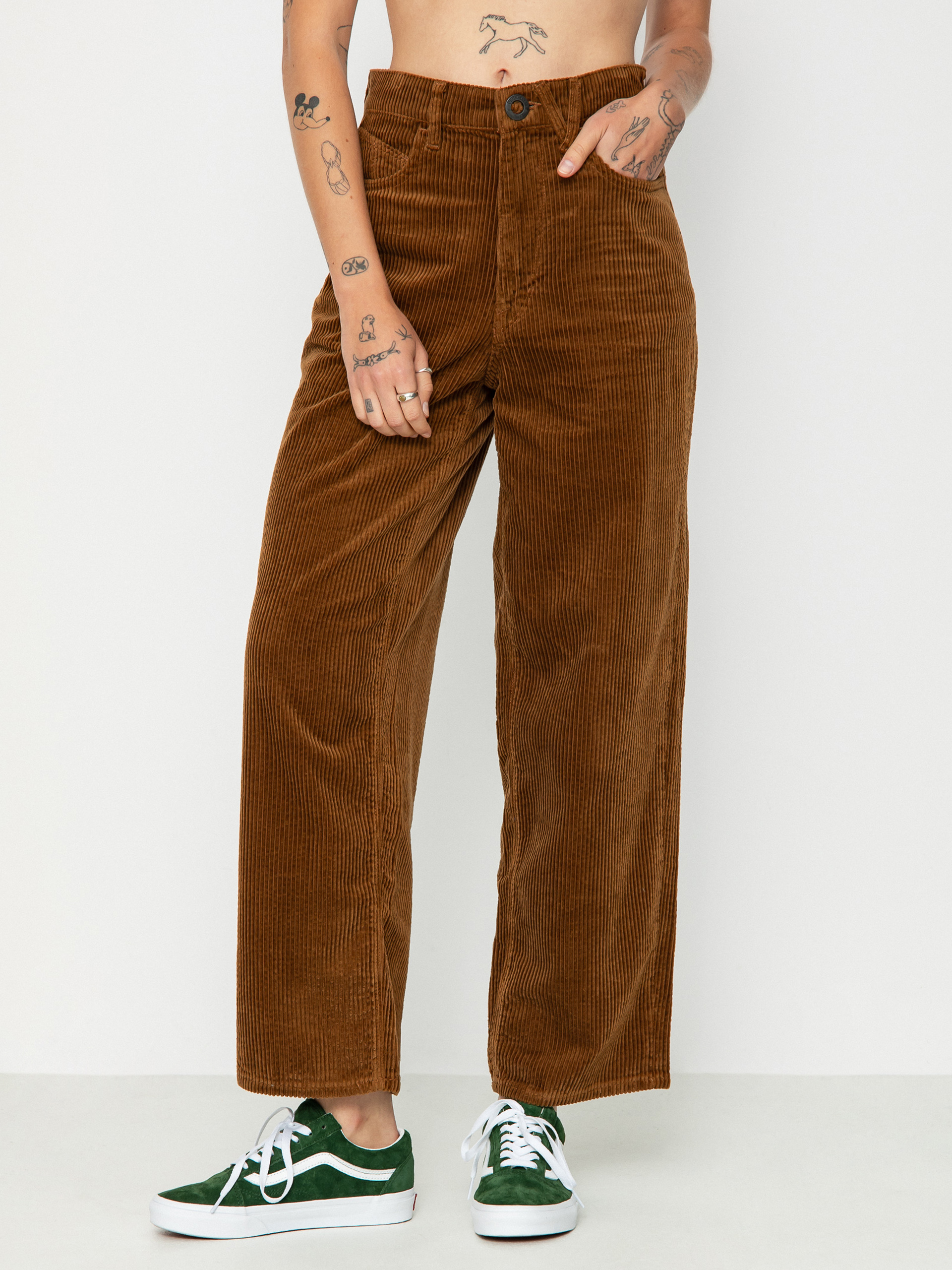 Pantaloni Volcom Weellow Cord Wmn (toffee)