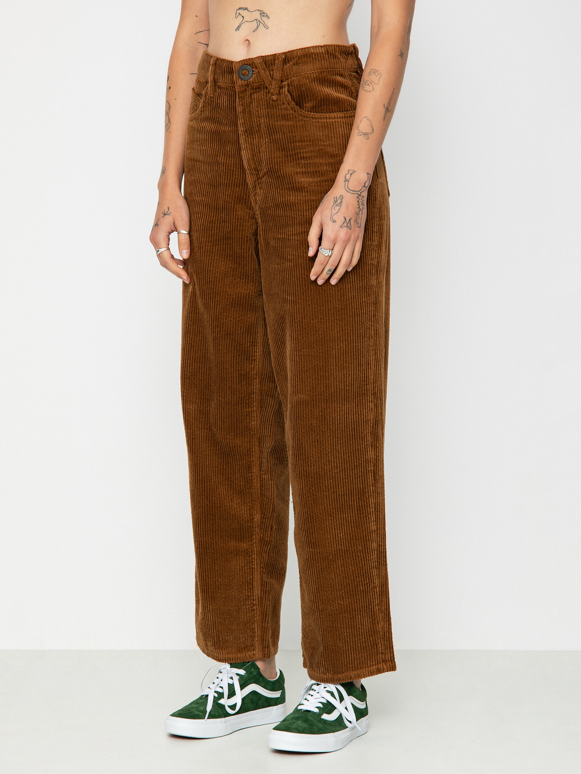 Pantaloni Volcom Weellow Cord Wmn (toffee)