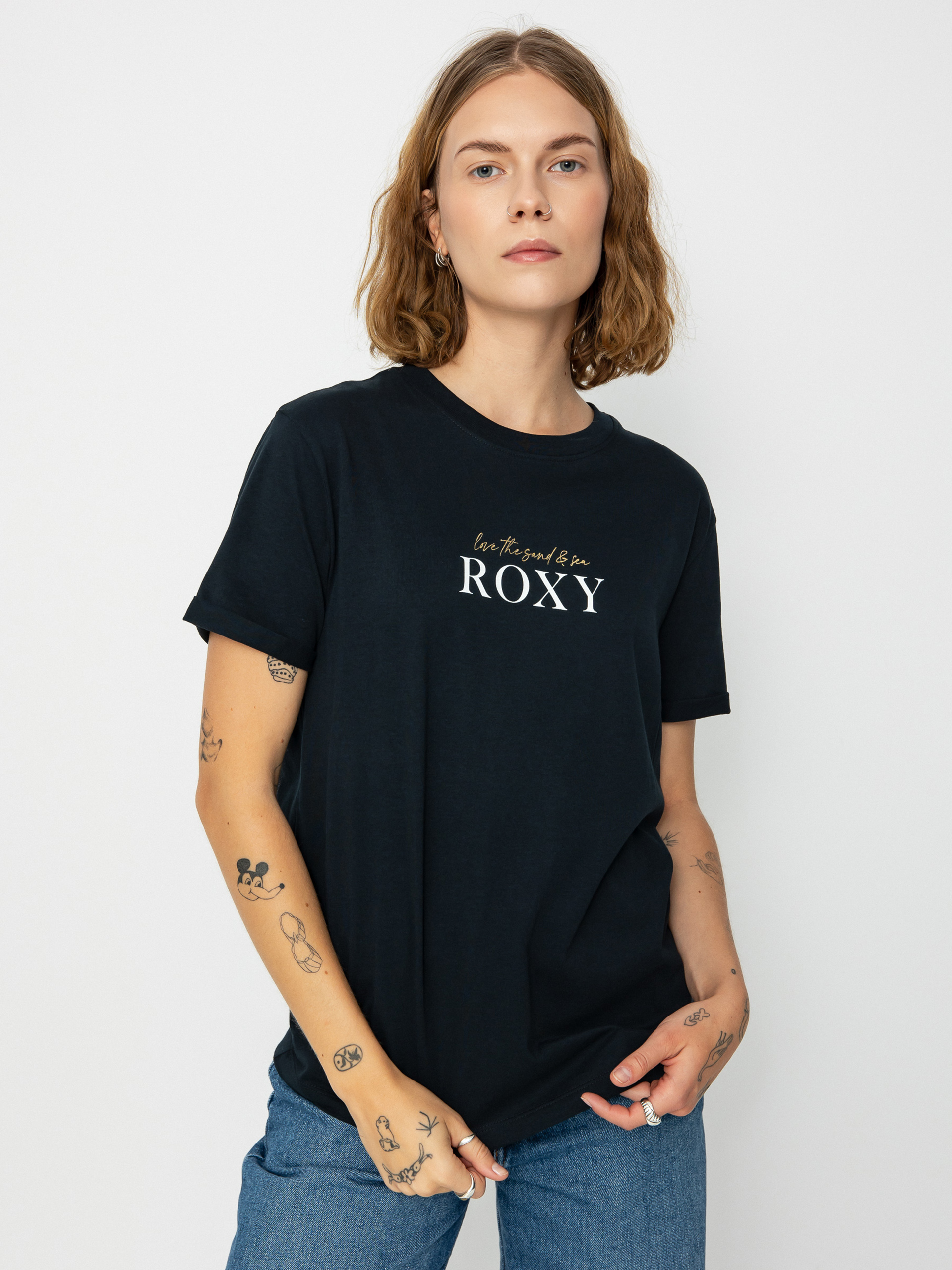 Tricou Roxy Noon Ocean Wmn (anthracite)