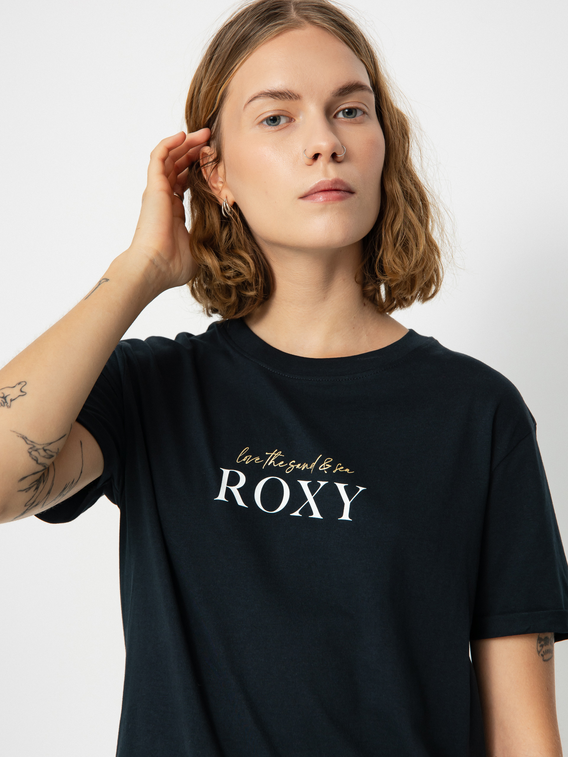 Tricou Roxy Noon Ocean Wmn (anthracite)