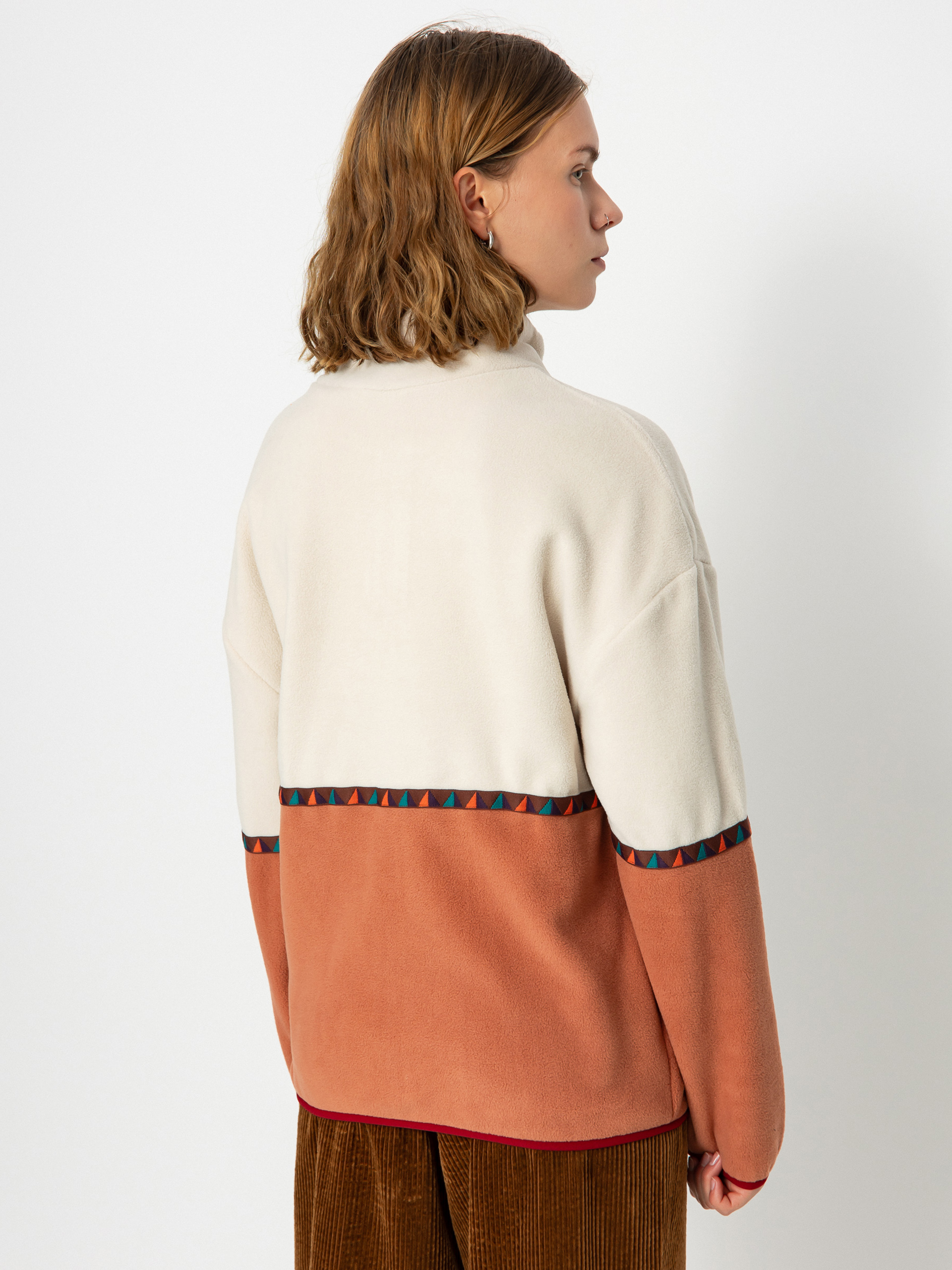 Pentru femei Hanorac din fleece Iriedaily Holina (cedar wood)