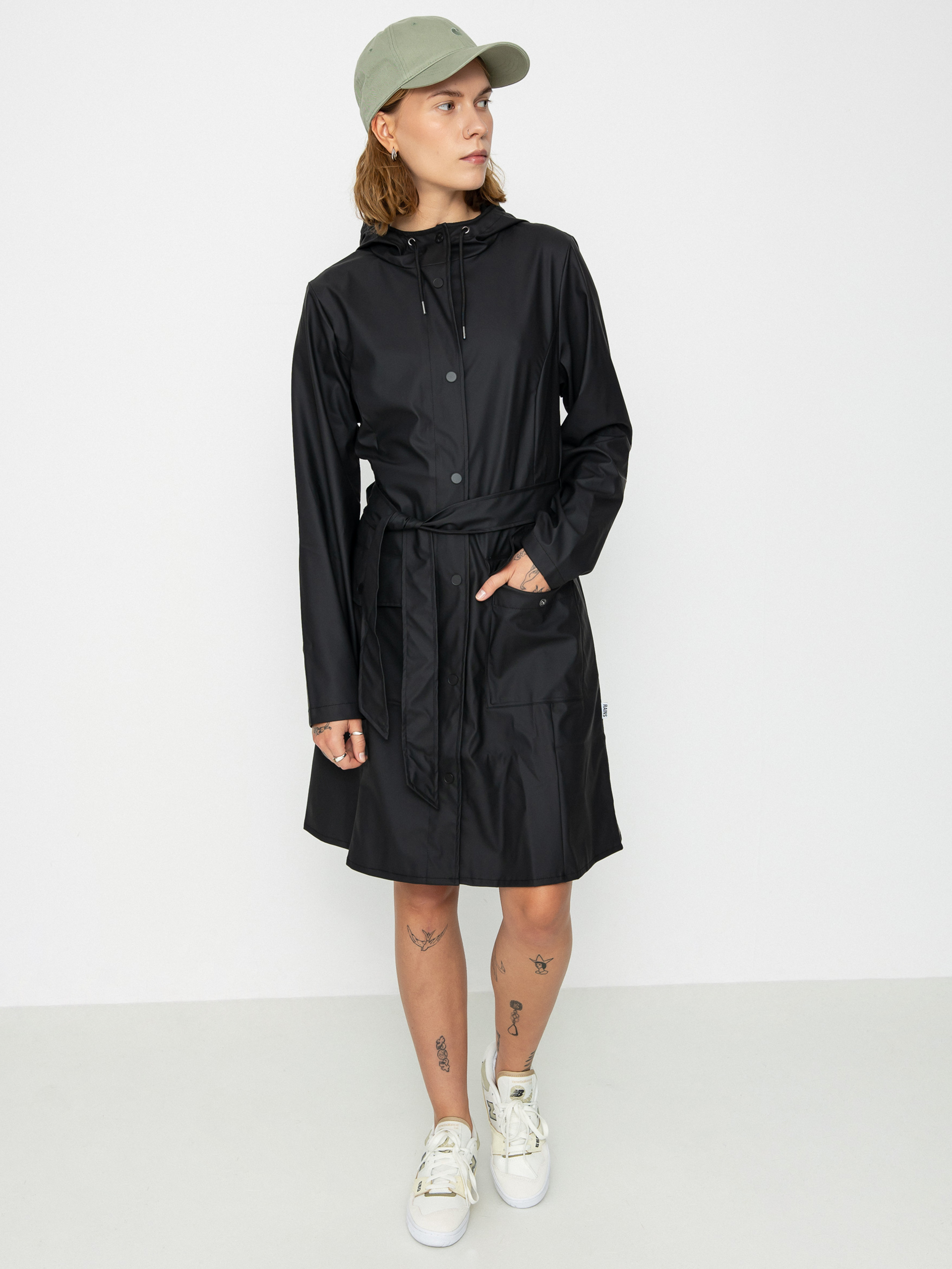 Geacă Rains Curve Jacket Wmn (black)